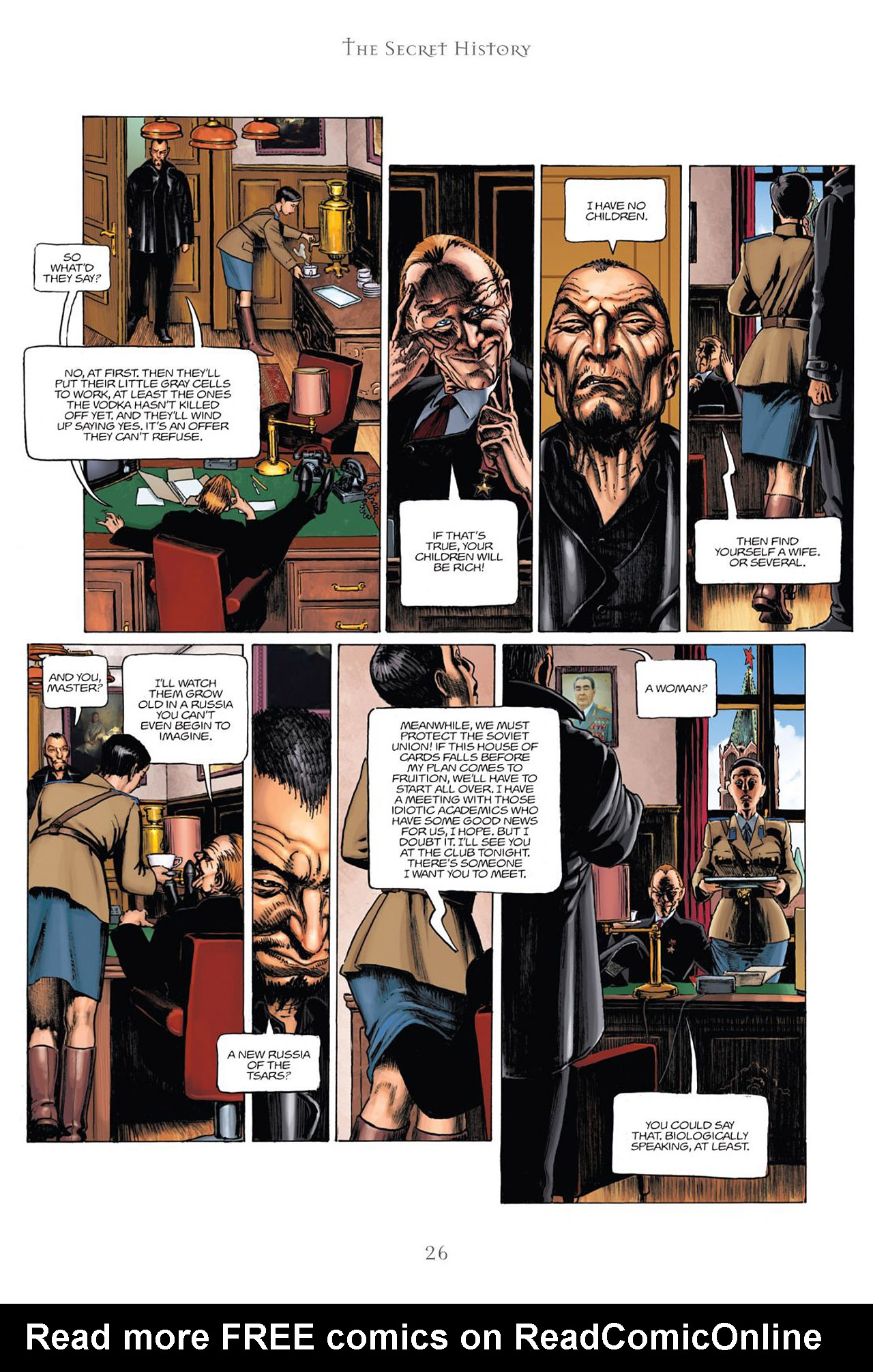 Read online The Secret History comic -  Issue #19 - 27