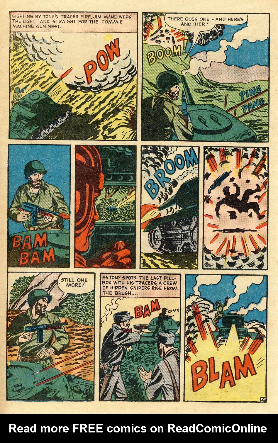 Read online War Stories (1952) comic -  Issue #1 - 14
