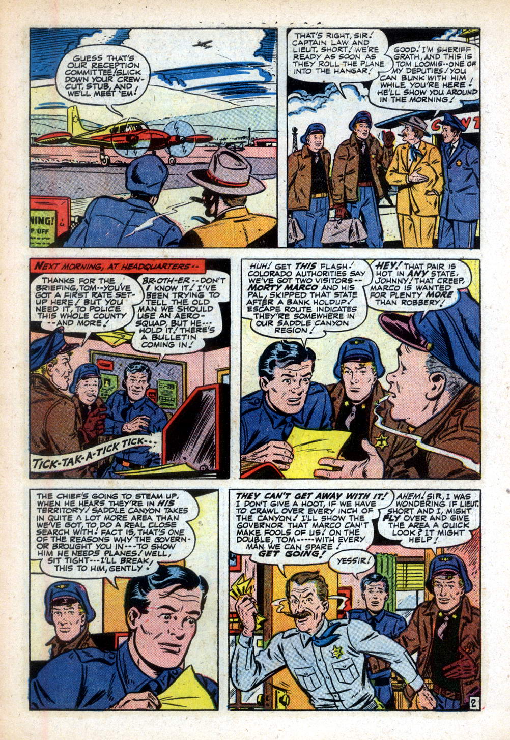 Read online Johnny Law Sky Ranger Adventures comic -  Issue #1 - 5