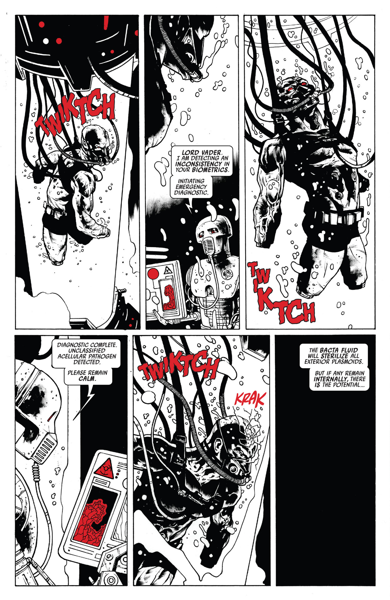 Read online Star Wars: Darth Vader - Black, White & Red comic -  Issue #4 - 11