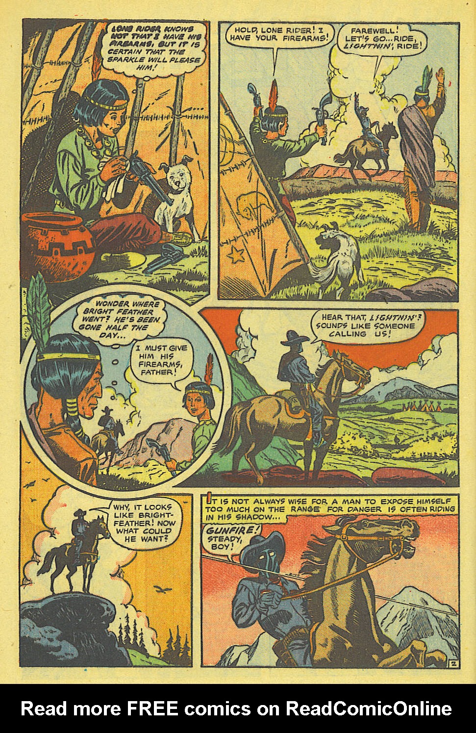 Read online The Lone Rider comic -  Issue #1 - 4