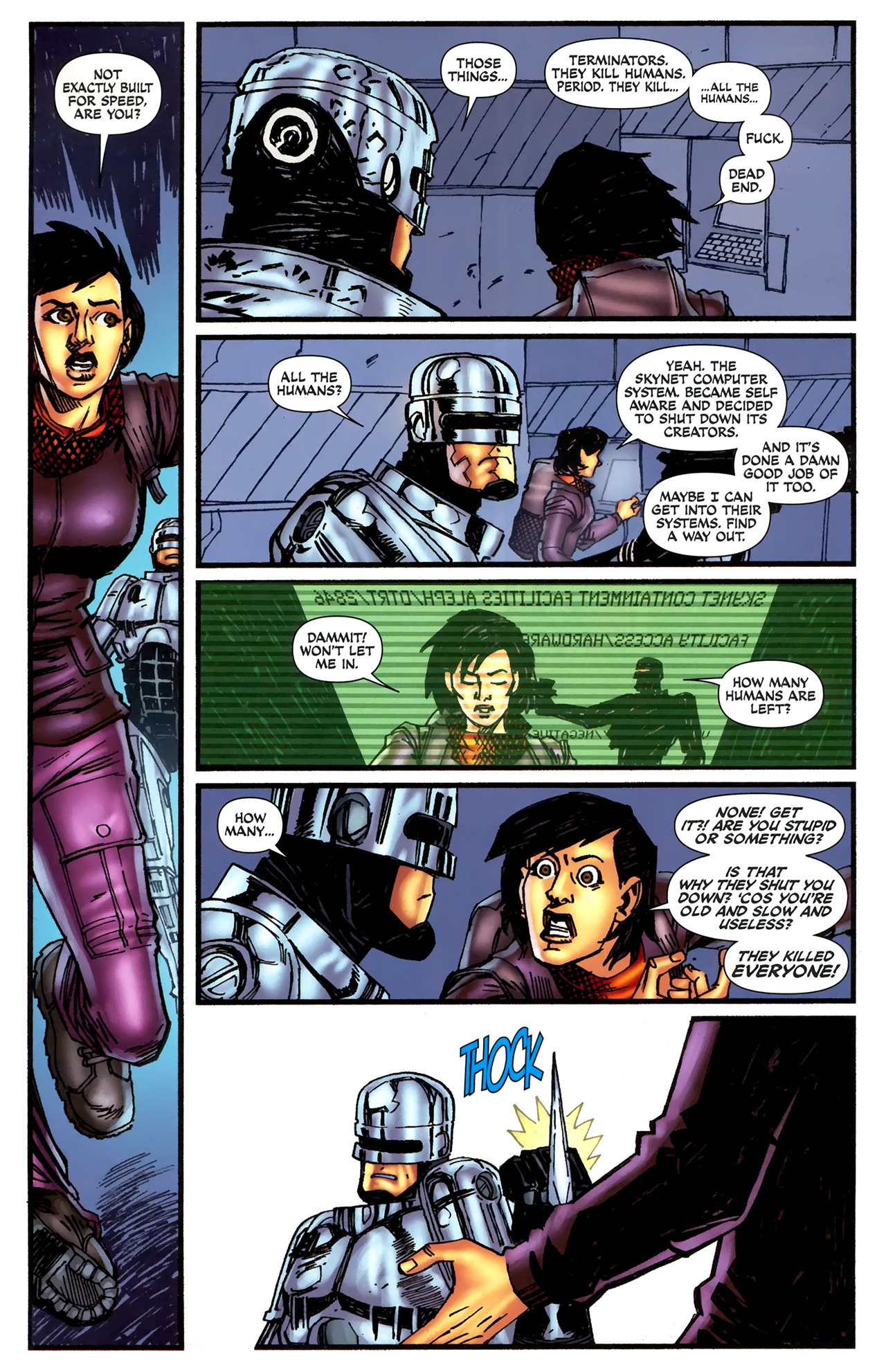 Read online Terminator/Robocop: Kill Human comic -  Issue #1 - 18