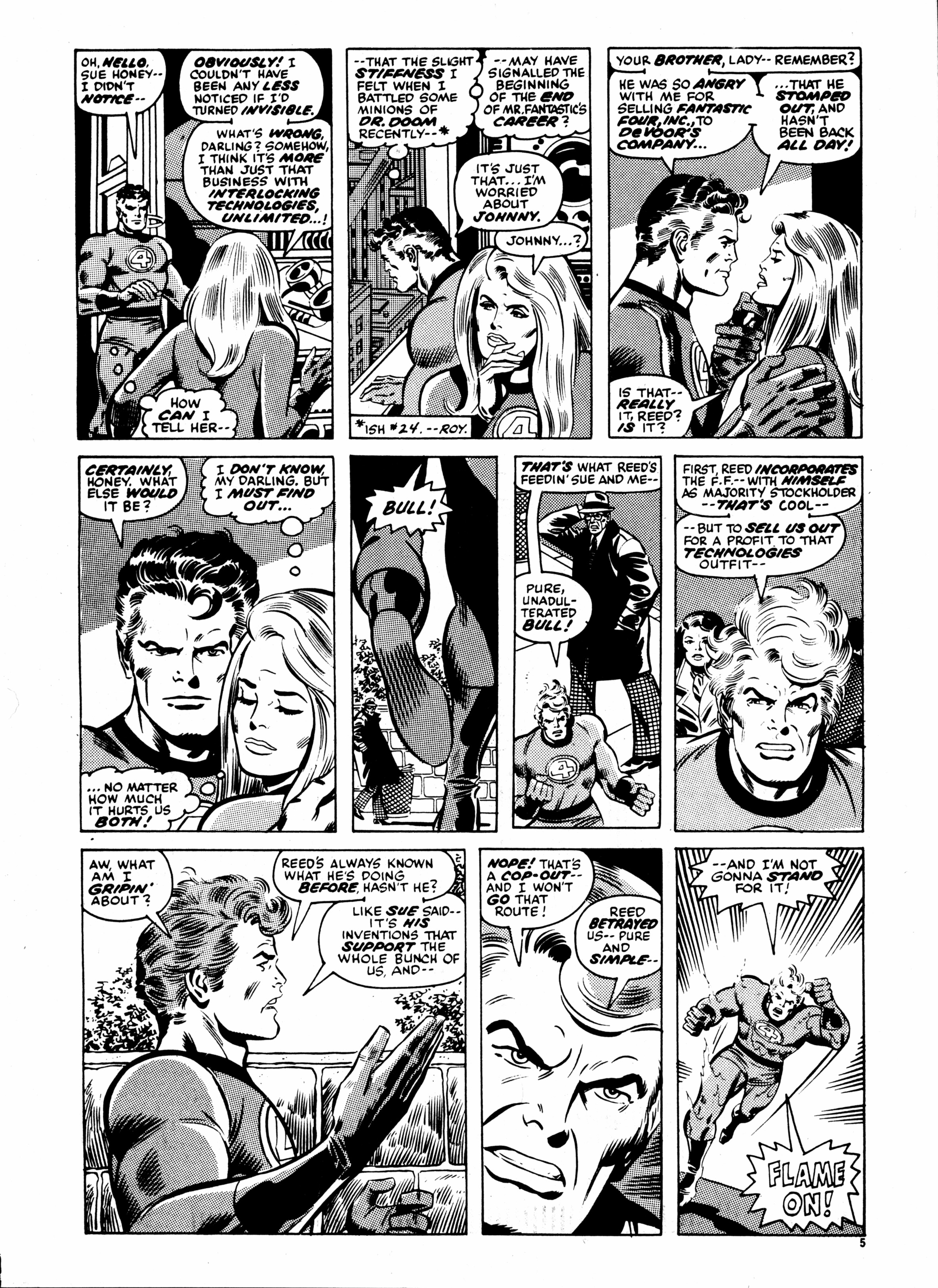 Read online Fantastic Four (1982) comic -  Issue #28 - 5