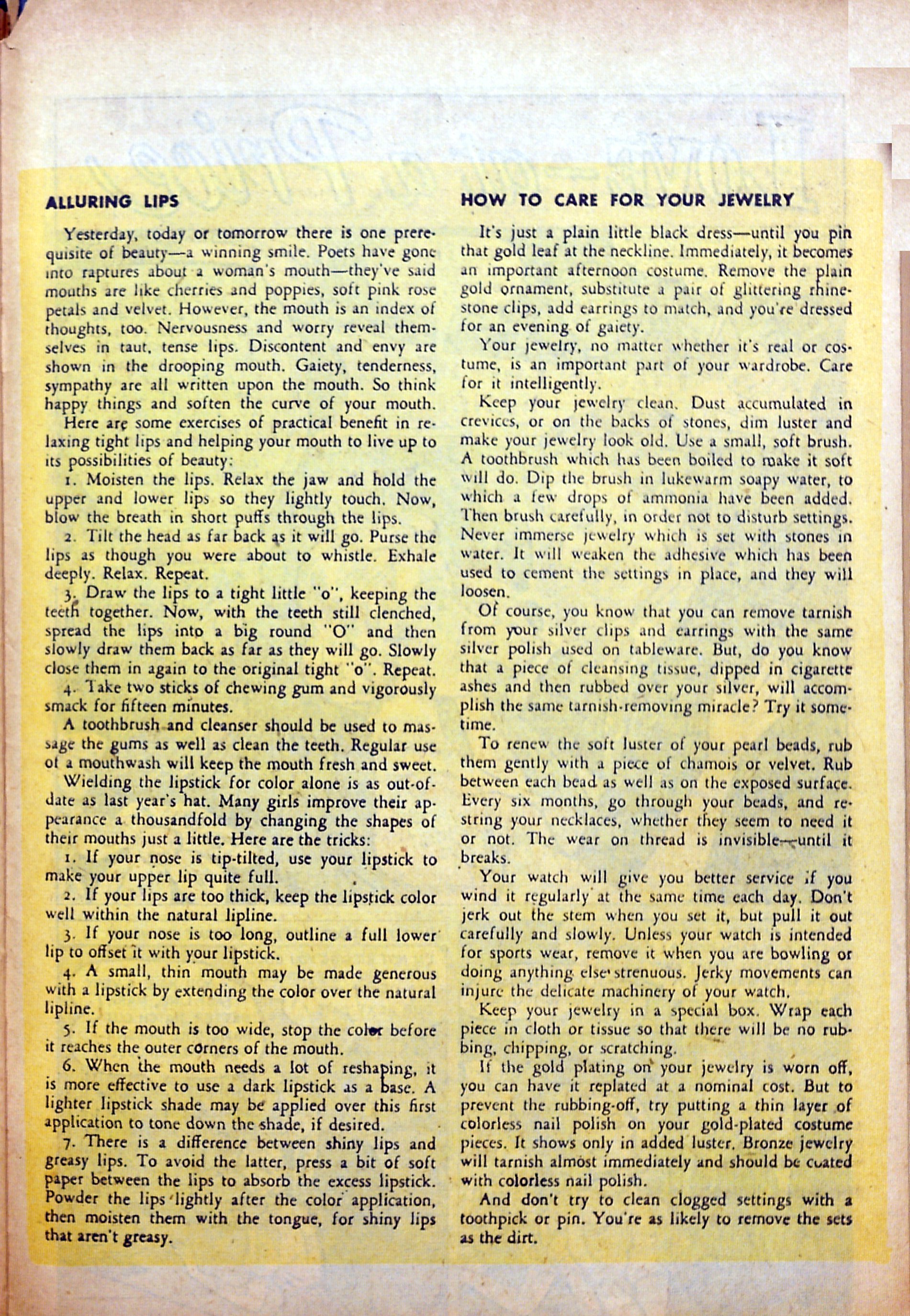 Read online Glamorous Romances comic -  Issue #65 - 27