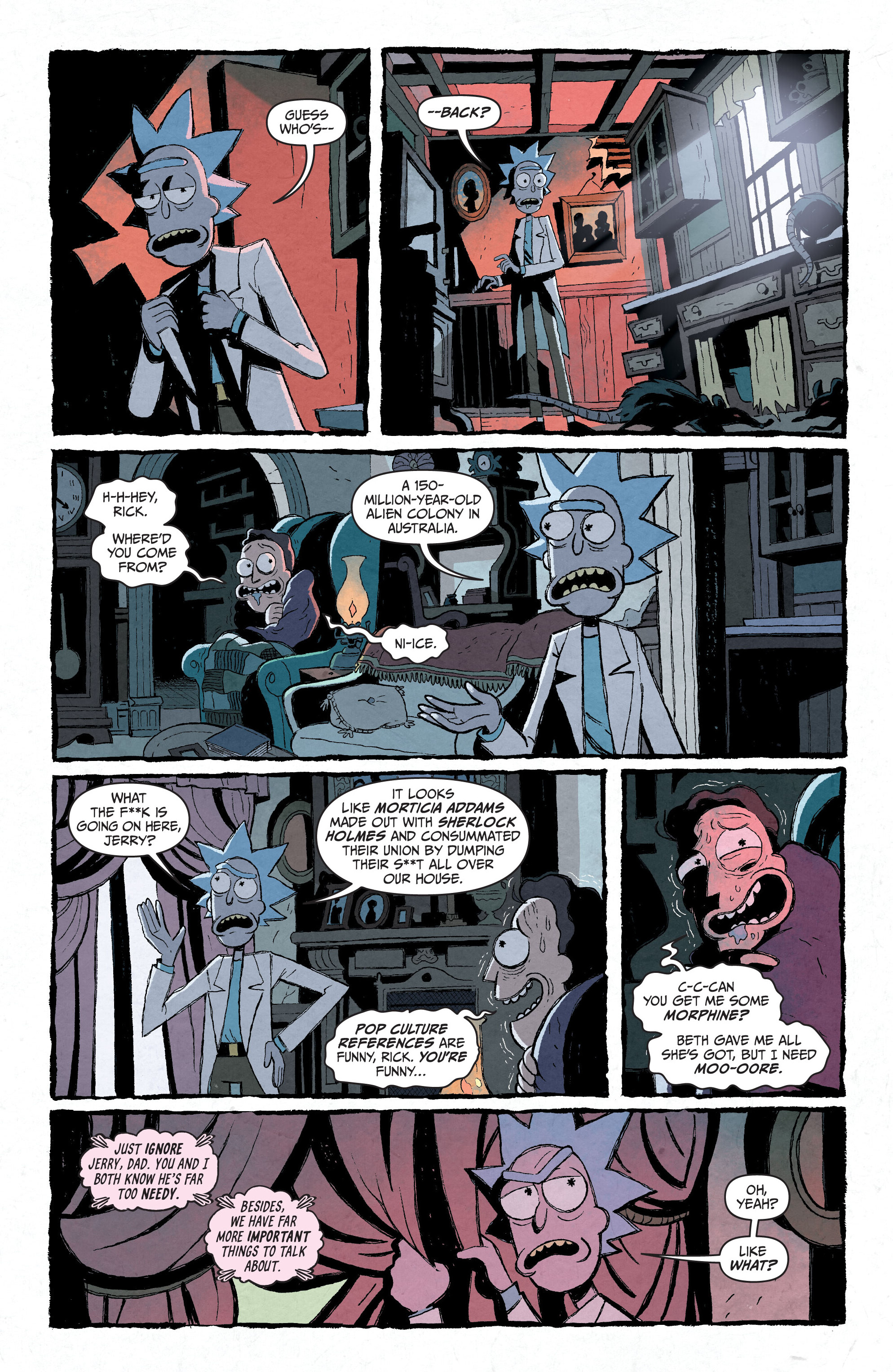 Read online Rick and Morty: vs. Cthulhu comic -  Issue # TPB - 75