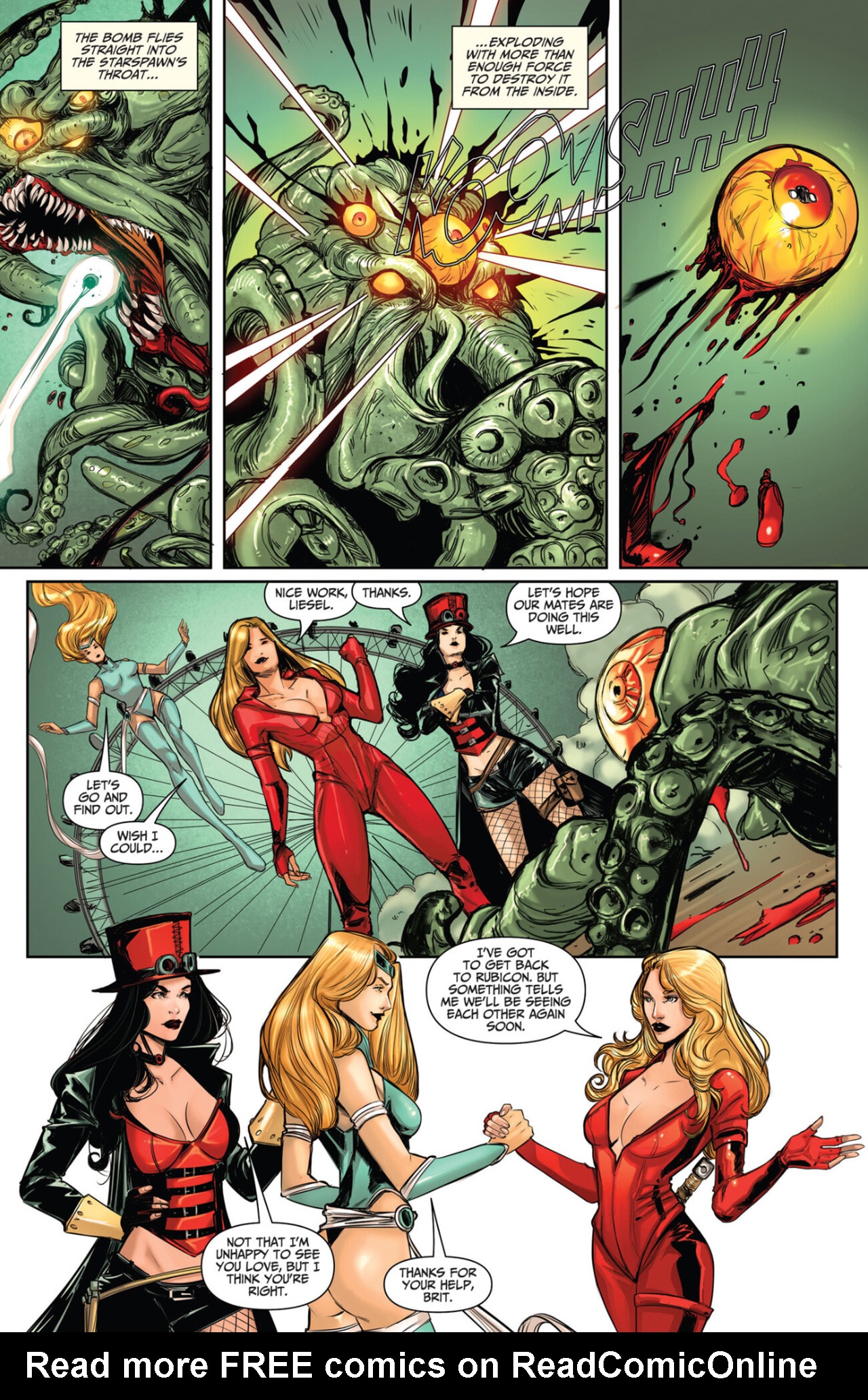 Read online Robyn Hood Annual: Invasion comic -  Issue # Full - 27