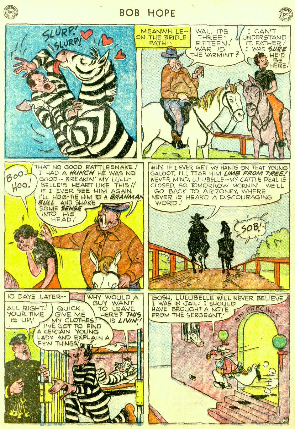 Read online The Adventures of Bob Hope comic -  Issue #6 - 24