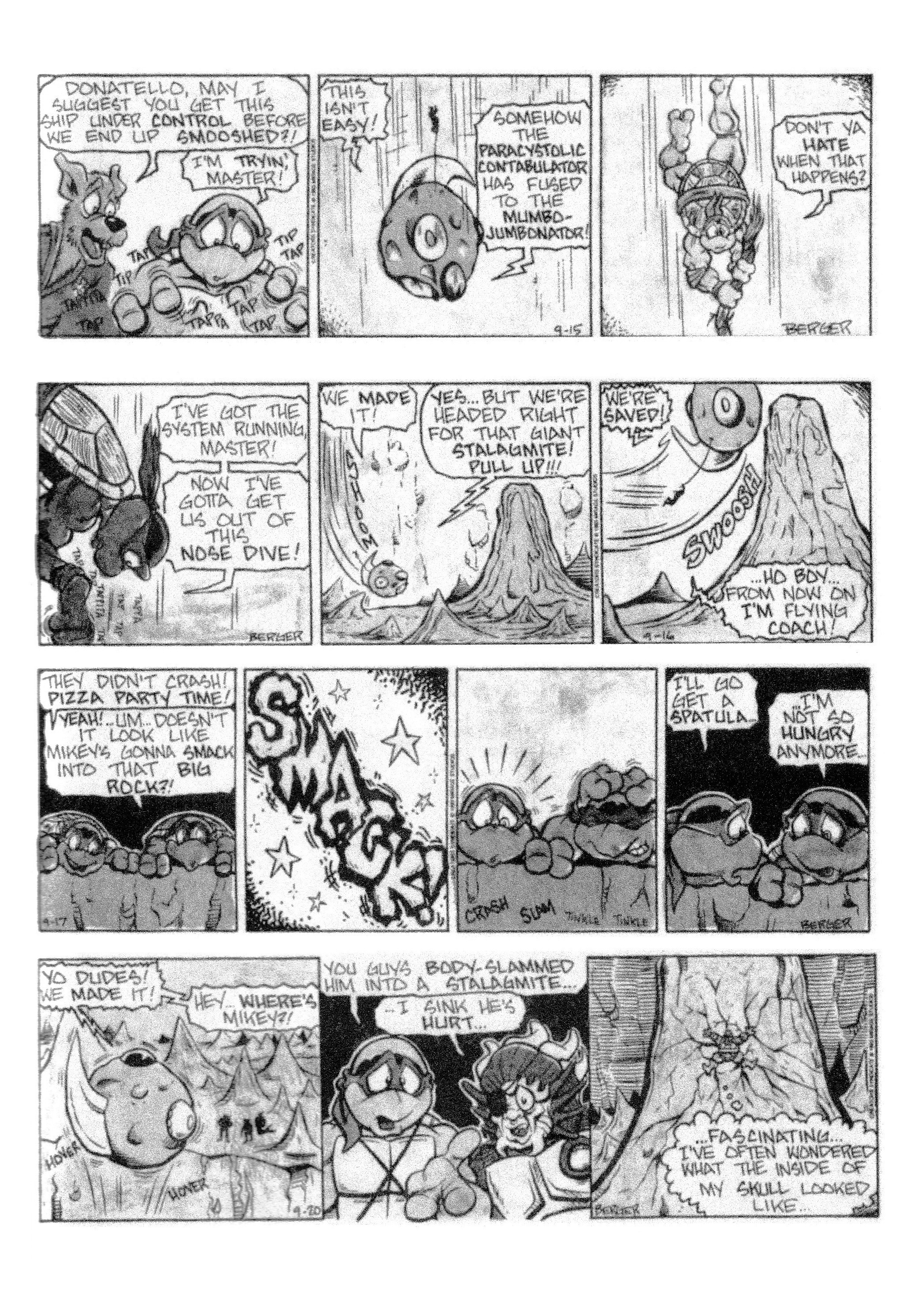 Read online Teenage Mutant Ninja Turtles: Complete Newspaper Daily Comic Strip Collection comic -  Issue # TPB 2 (Part 2) - 98