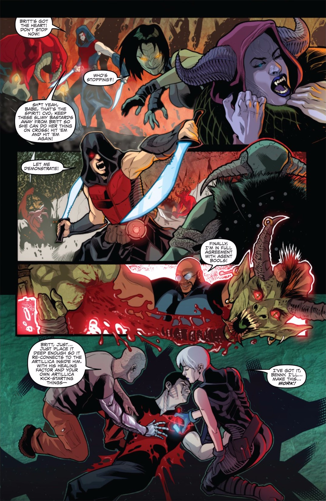 Read online Infestation: Outbreak comic -  Issue #4 - 10