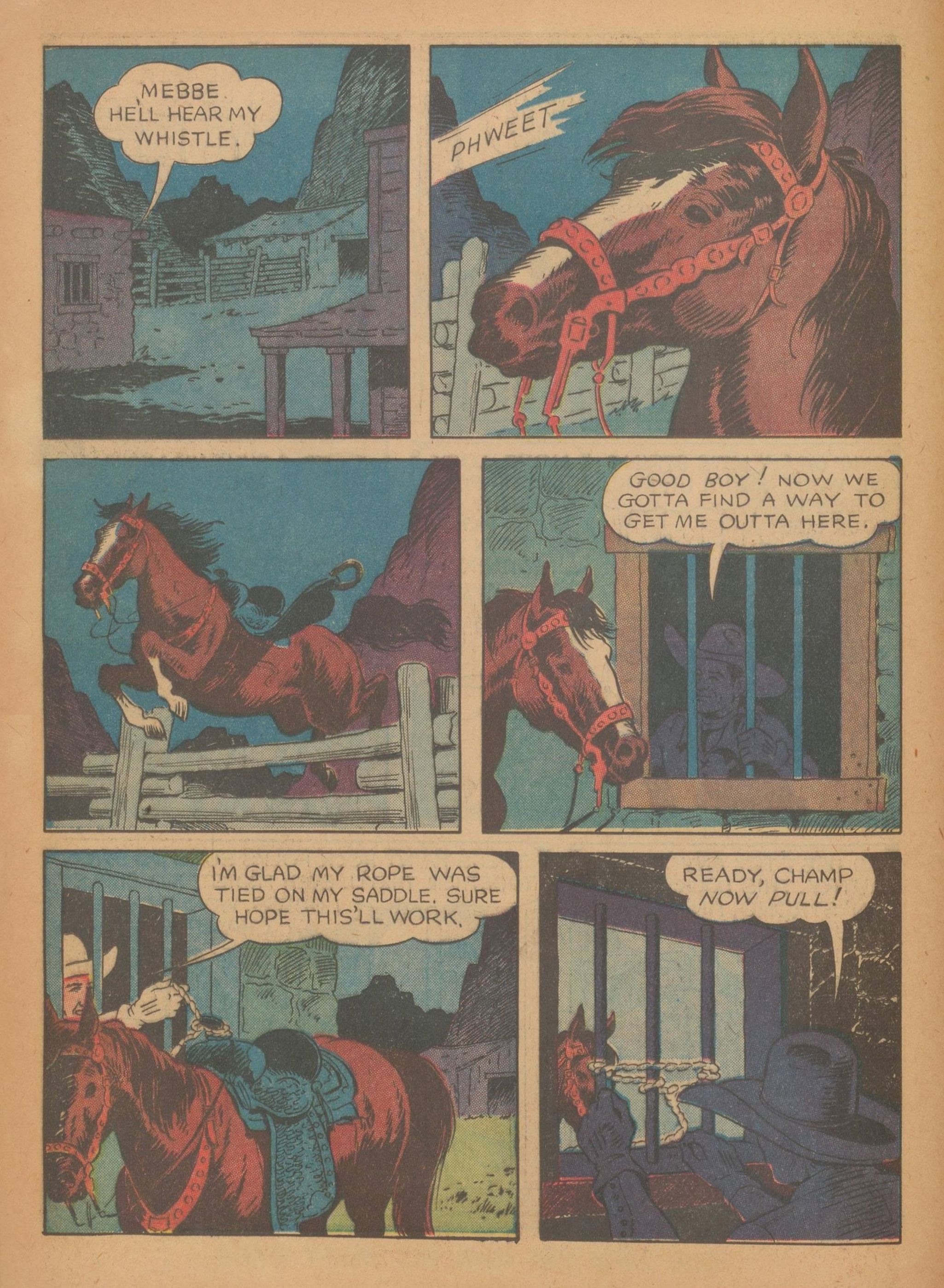 Read online Gene Autry Comics comic -  Issue #5 - 20