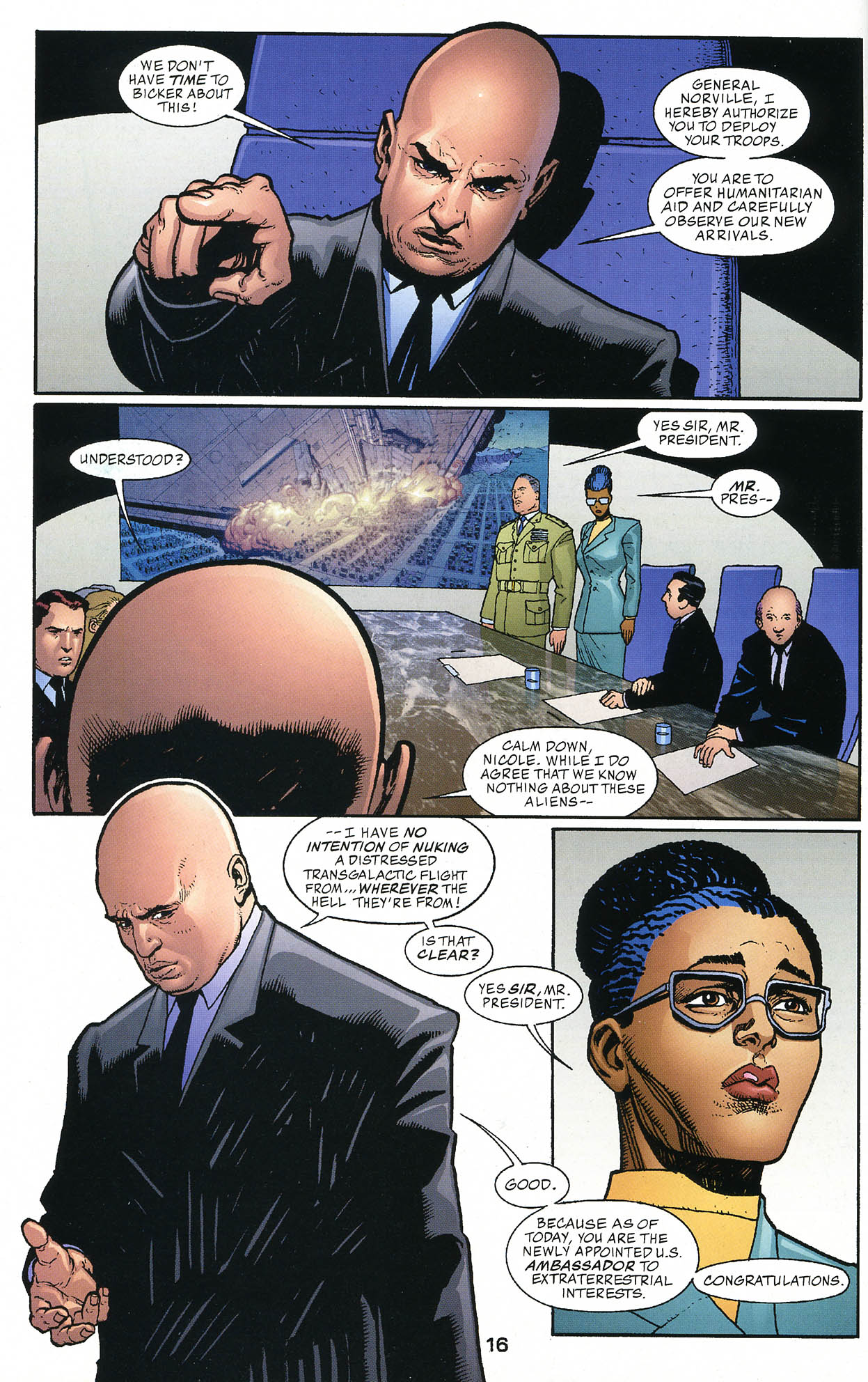 Read online JLA/Haven: Arrival comic -  Issue # Full - 16