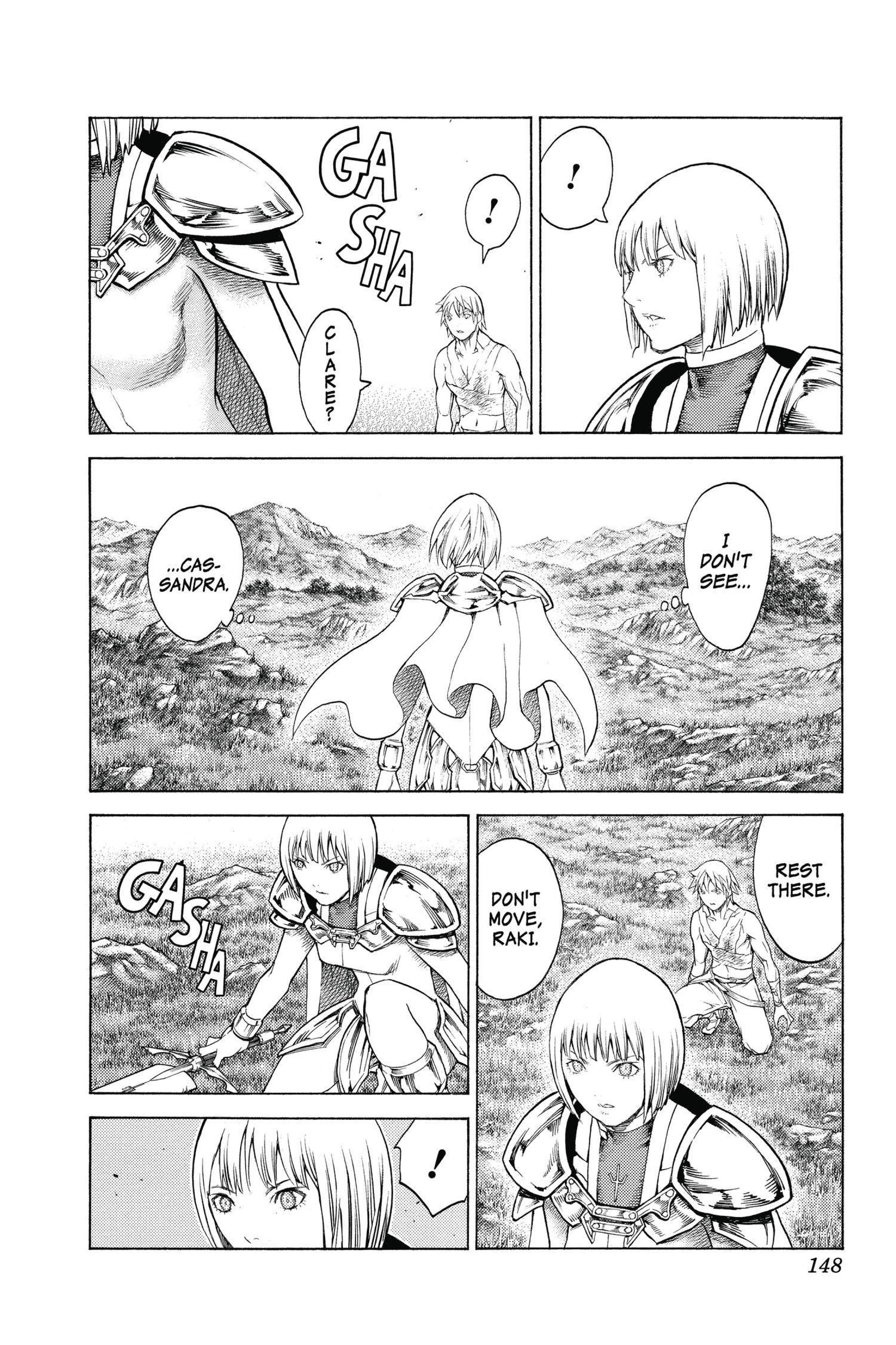 Read online Claymore comic -  Issue #26 - 128