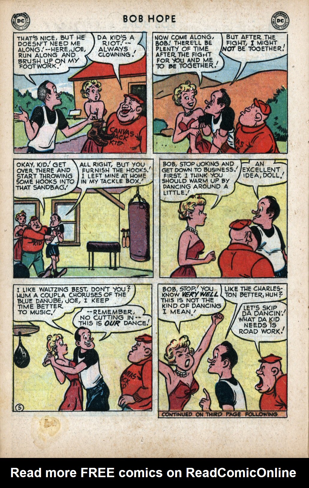 Read online The Adventures of Bob Hope comic -  Issue #12 - 18