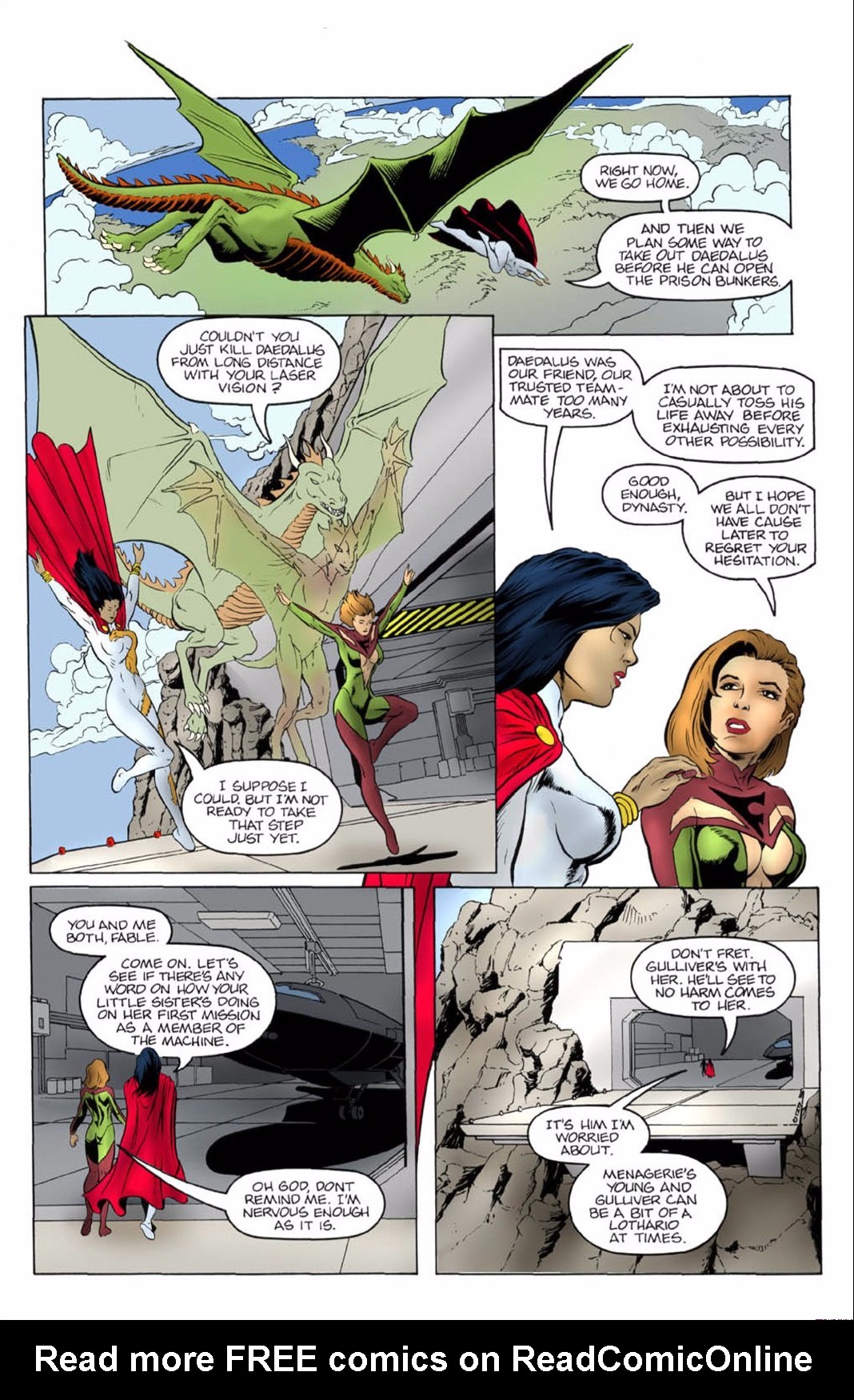 Read online Pantheon comic -  Issue #4 - 10