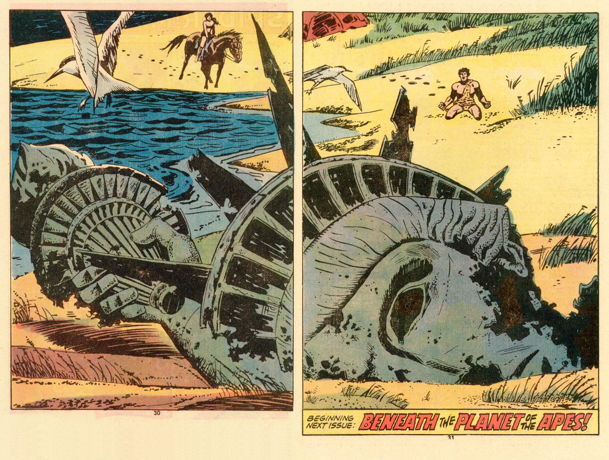 Read online Adventures on the Planet of the Apes comic -  Issue #6 - 19