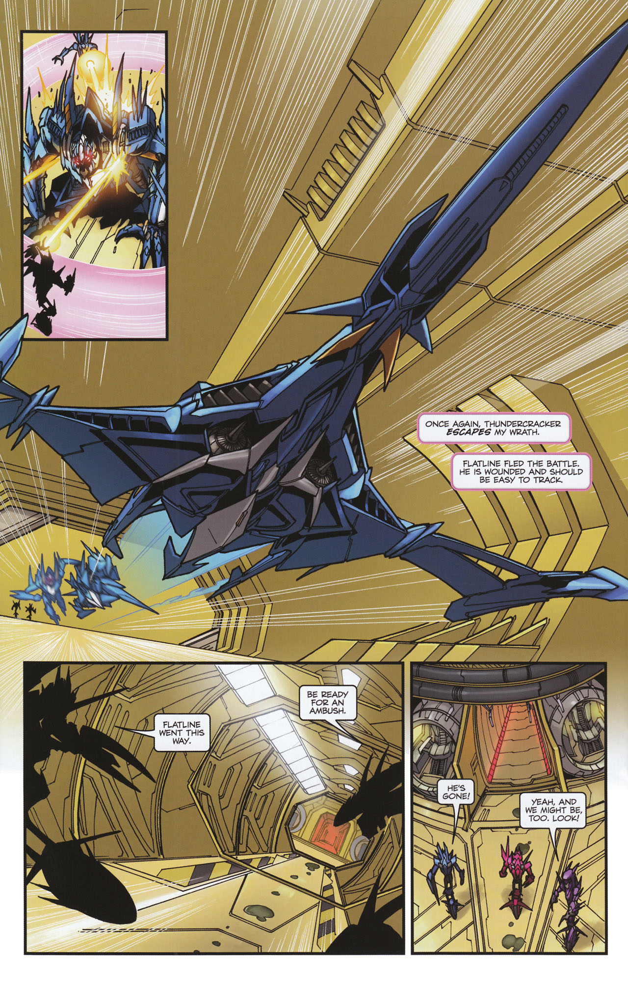 Read online Transformers: Tales of The Fallen comic -  Issue #6 - 22