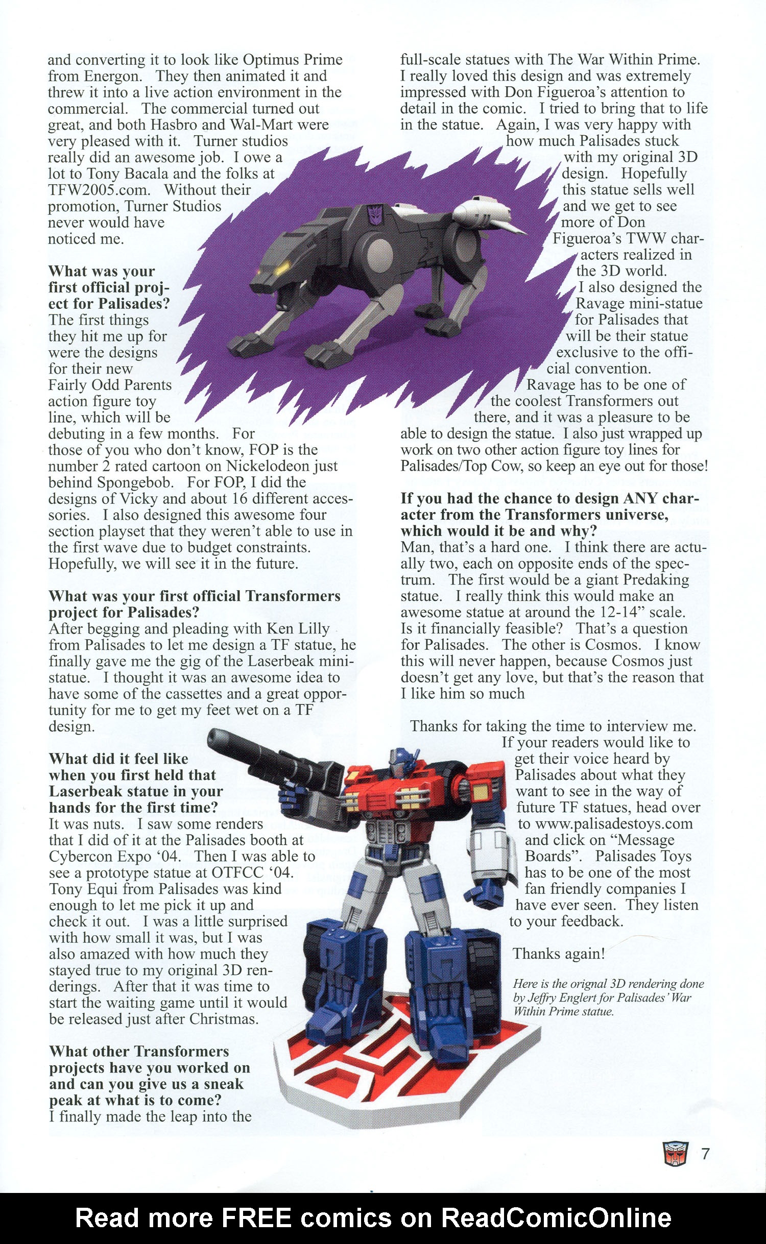 Read online Transformers: Collectors' Club comic -  Issue #2 - 7