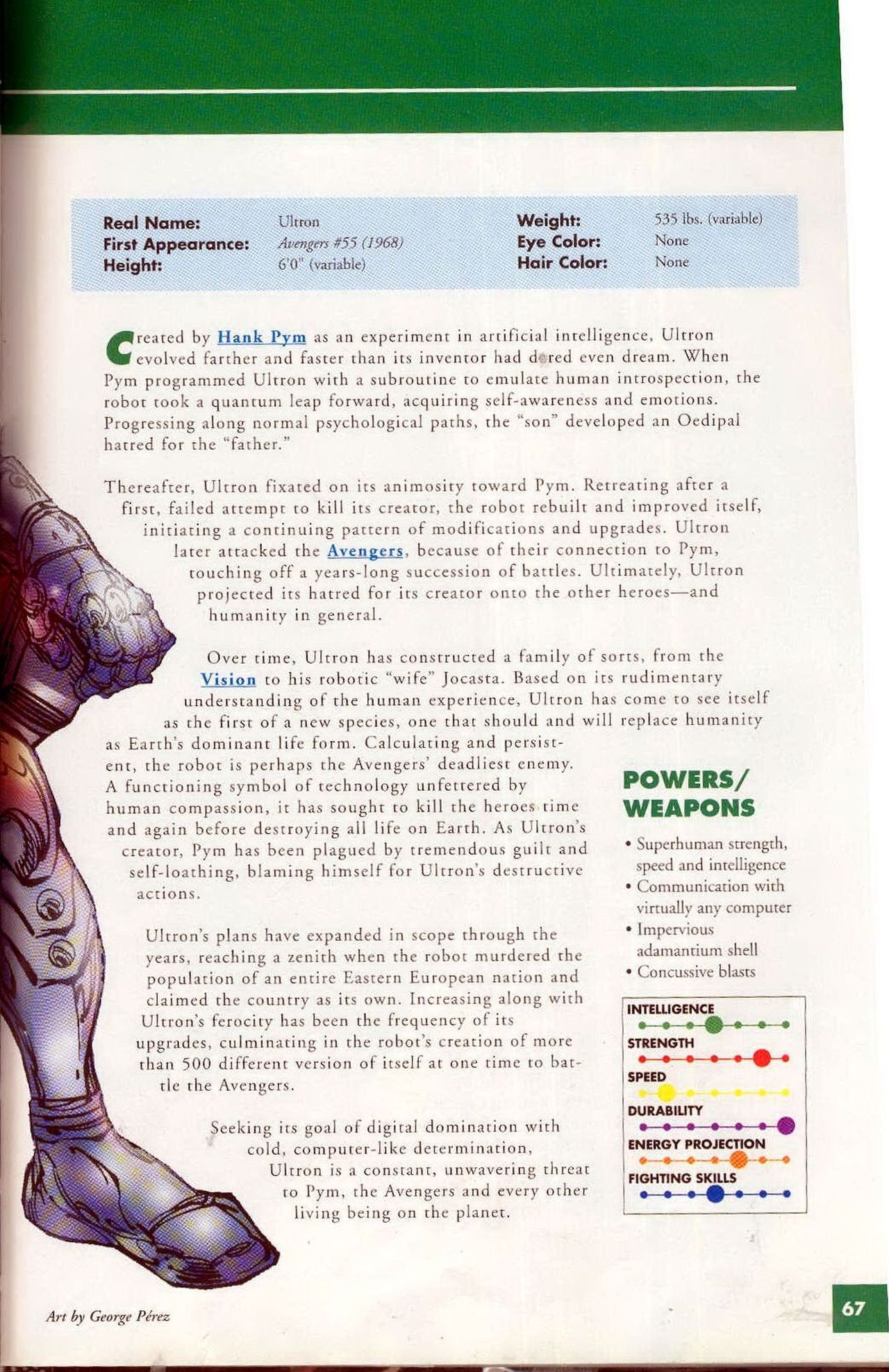 Read online Marvel Encyclopedia comic -  Issue # TPB 1 - 65