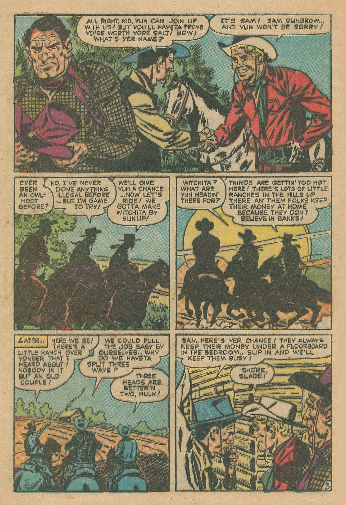 Read online Two Gun Western comic -  Issue #4 - 5