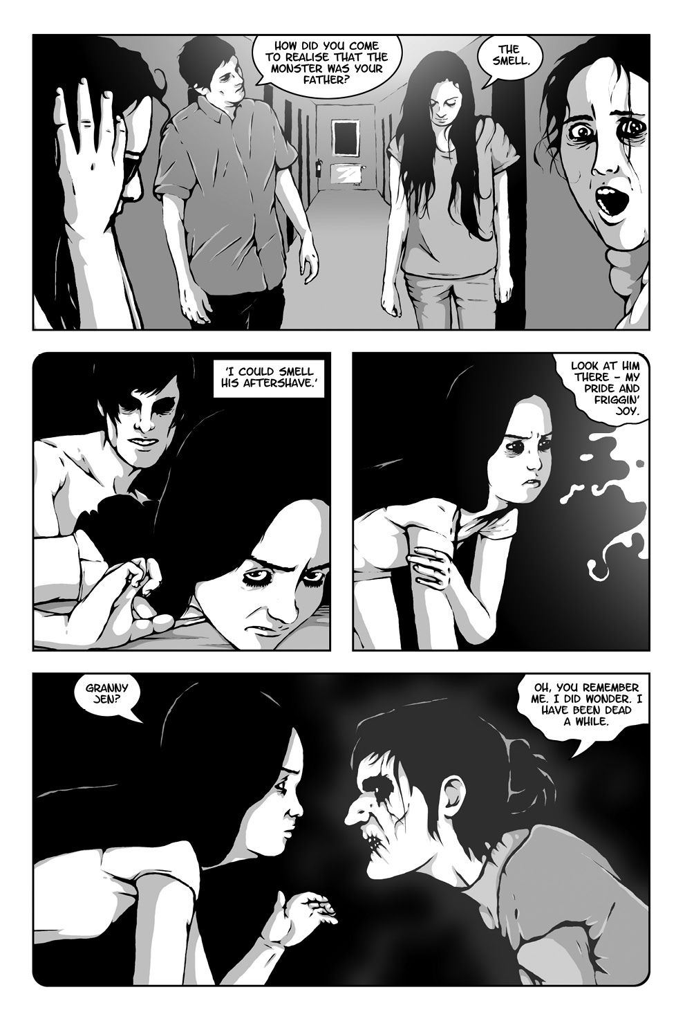Read online Hollow Girl comic -  Issue #3 - 8