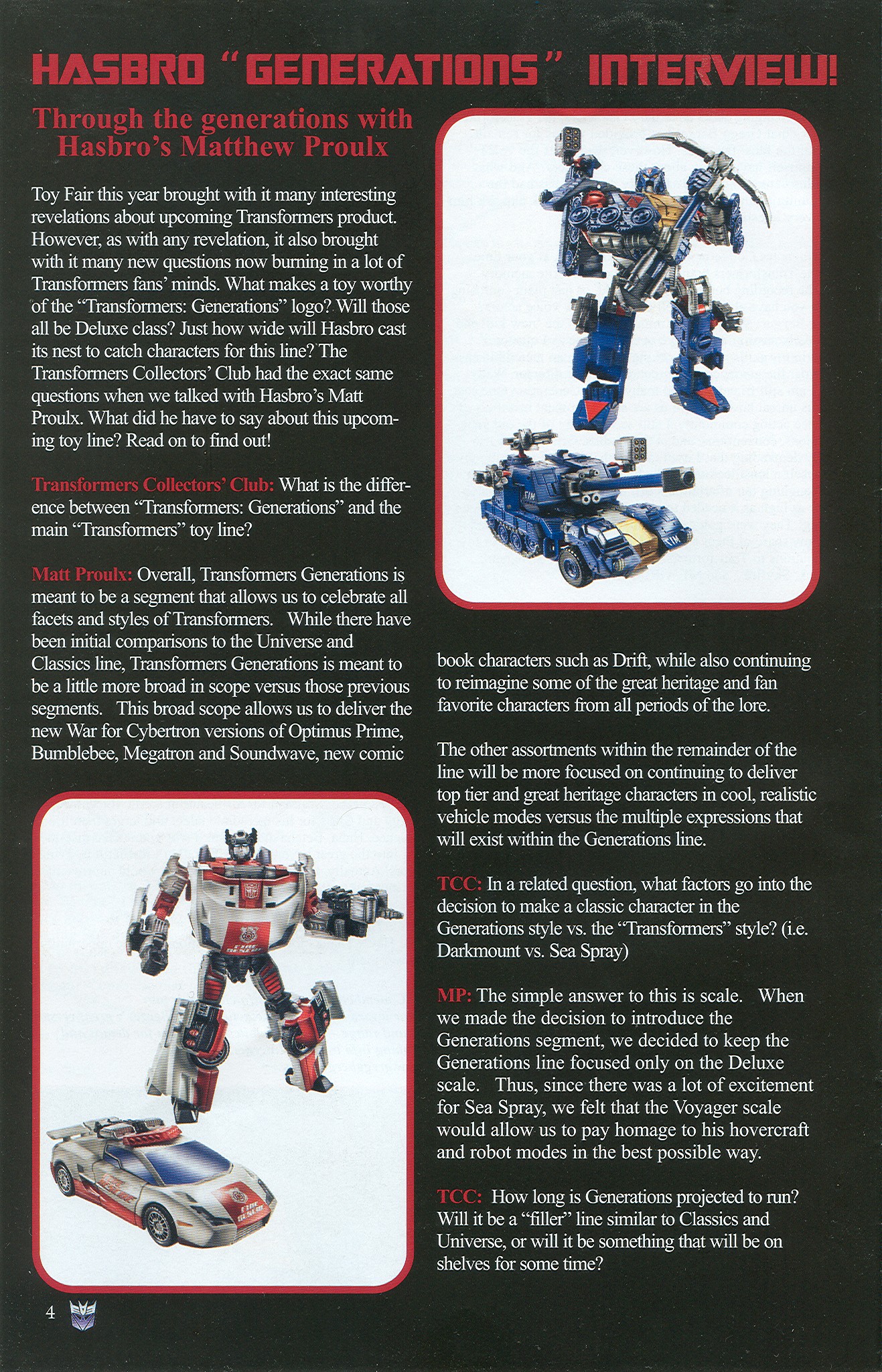 Read online Transformers: Collectors' Club comic -  Issue #33 - 4