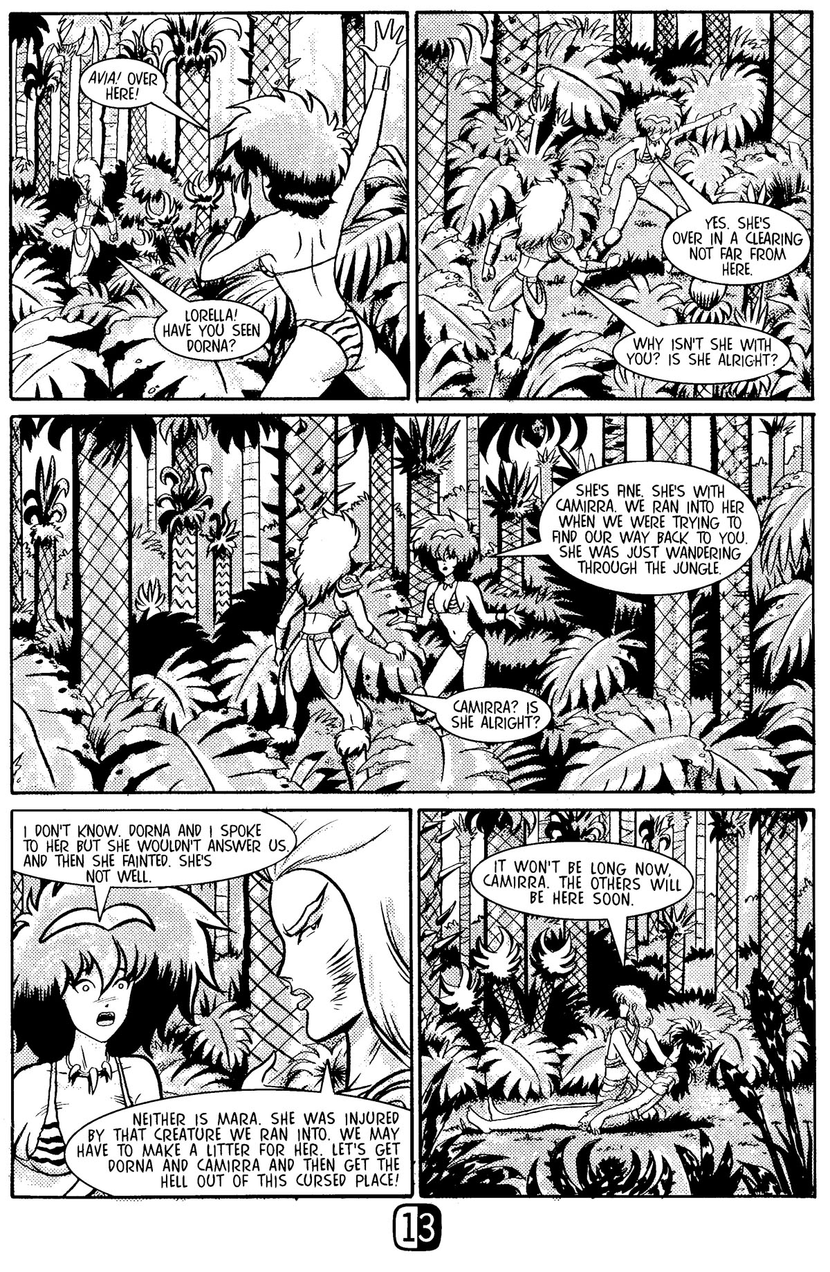 Read online Robotech: Amazon World- Escape from Praxis comic -  Issue # Full - 19