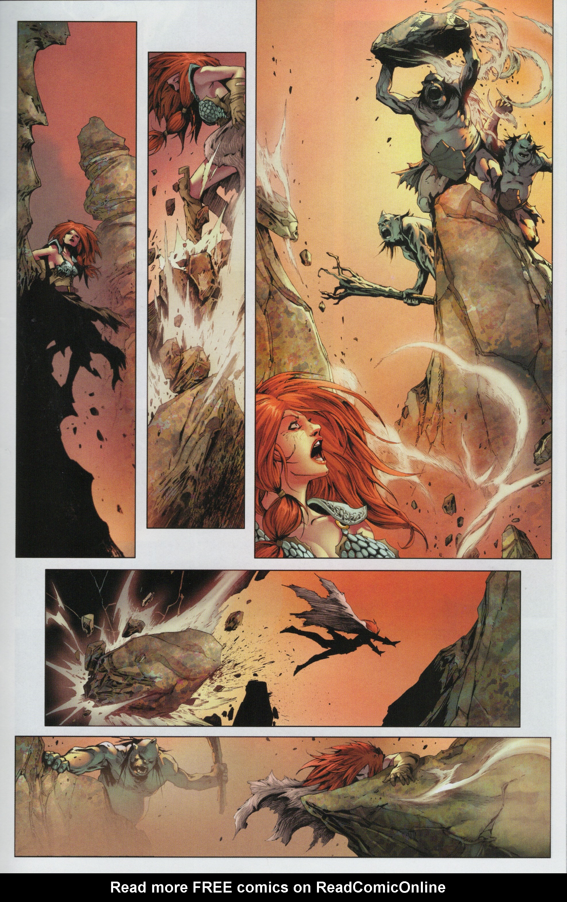 Read online Free Comic Book Day 2022 comic -  Issue # Dynamite Red Sonja - 25