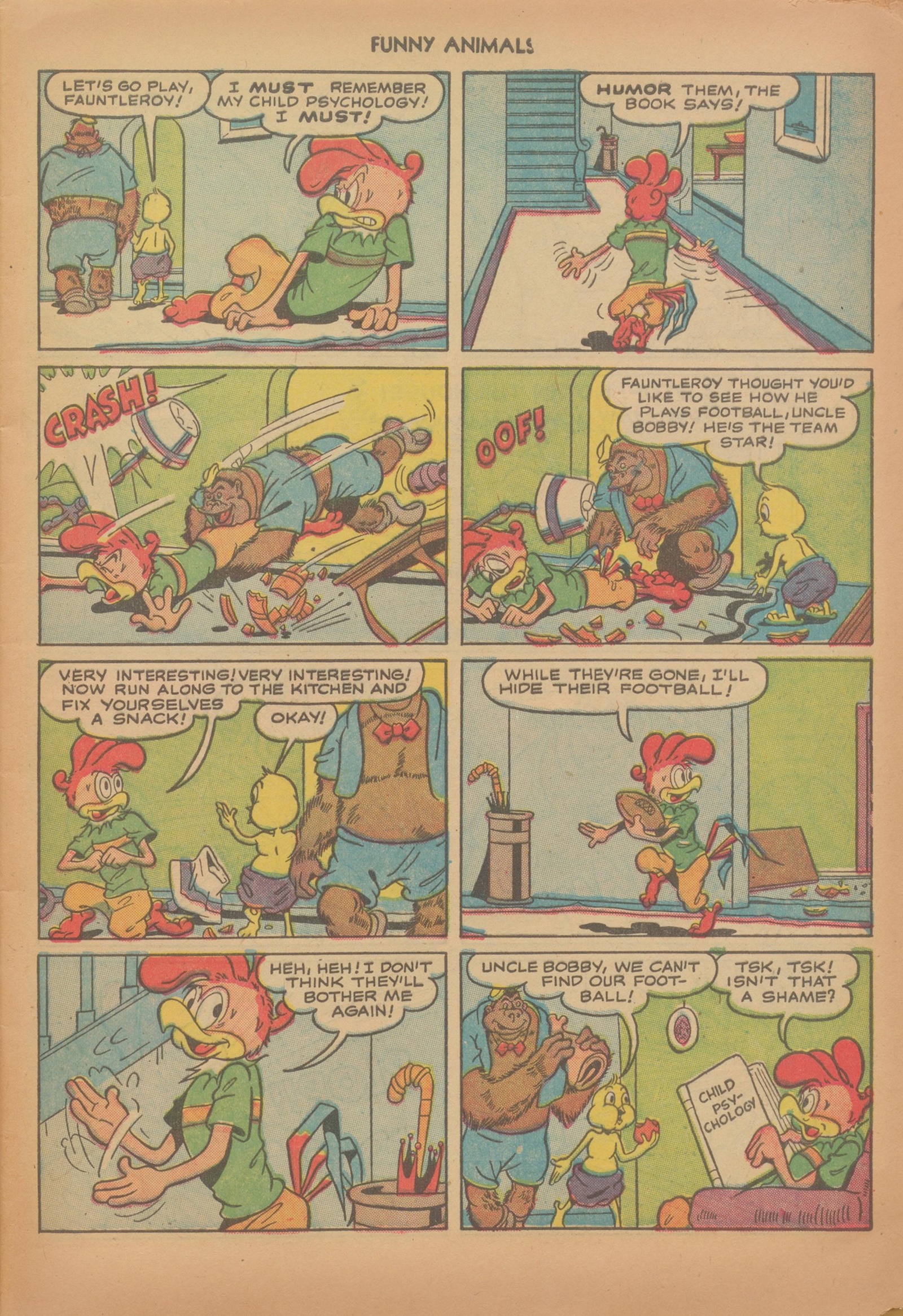 Read online Fawcett's Funny Animals comic -  Issue #76 - 5