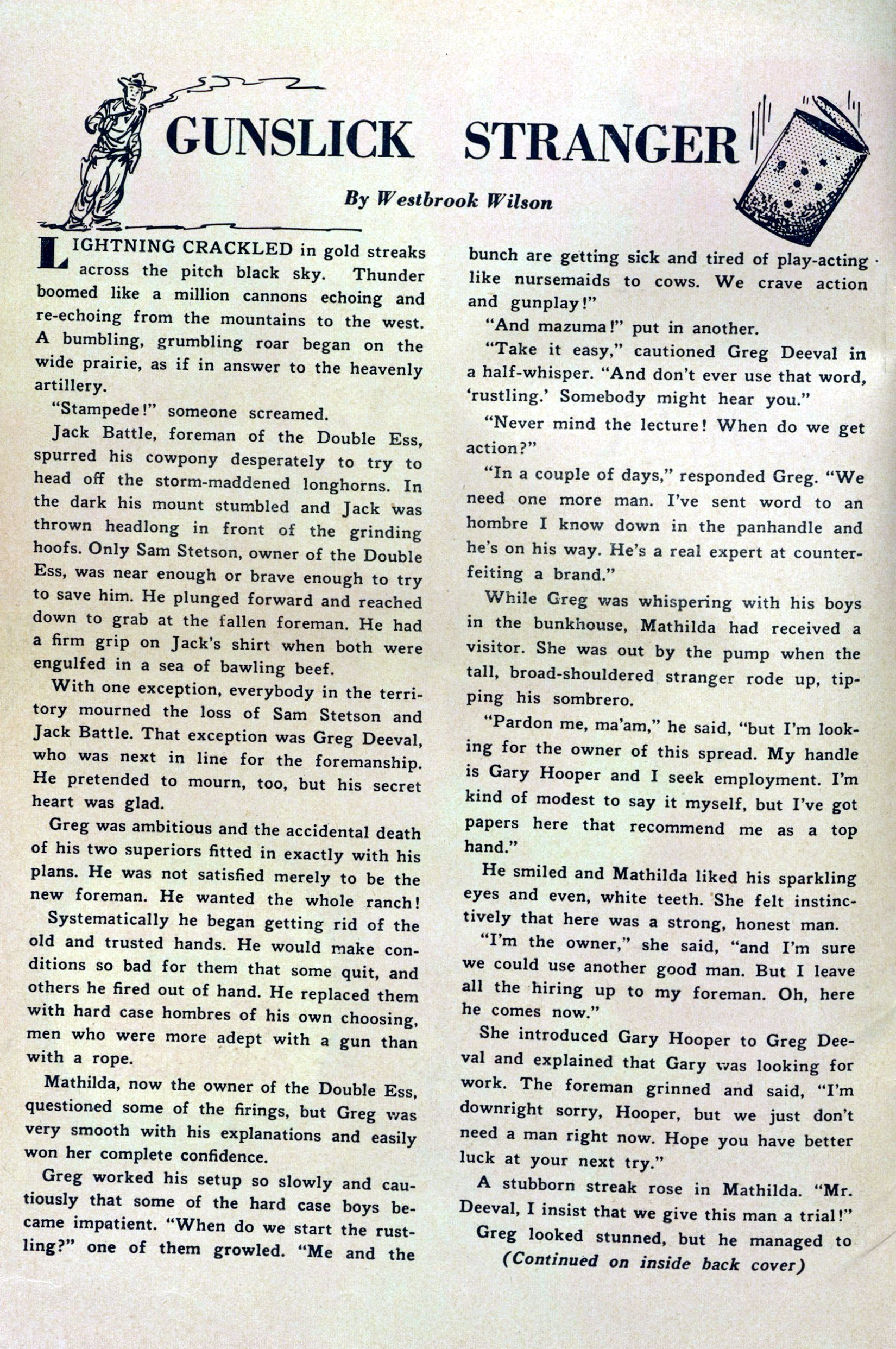 Read online Tex Ritter Western comic -  Issue #18 - 2