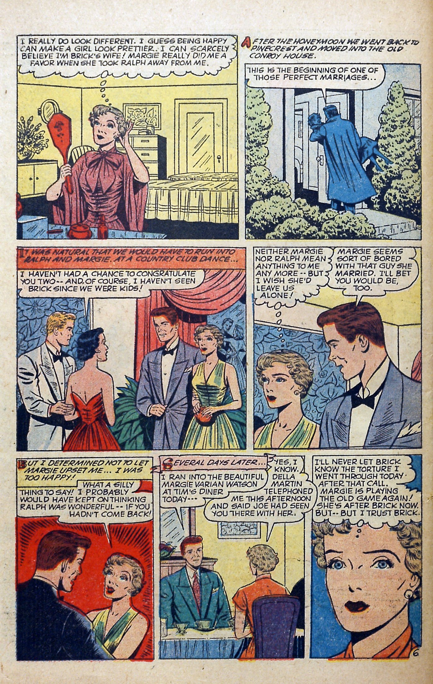 Read online Glamorous Romances comic -  Issue #81 - 32