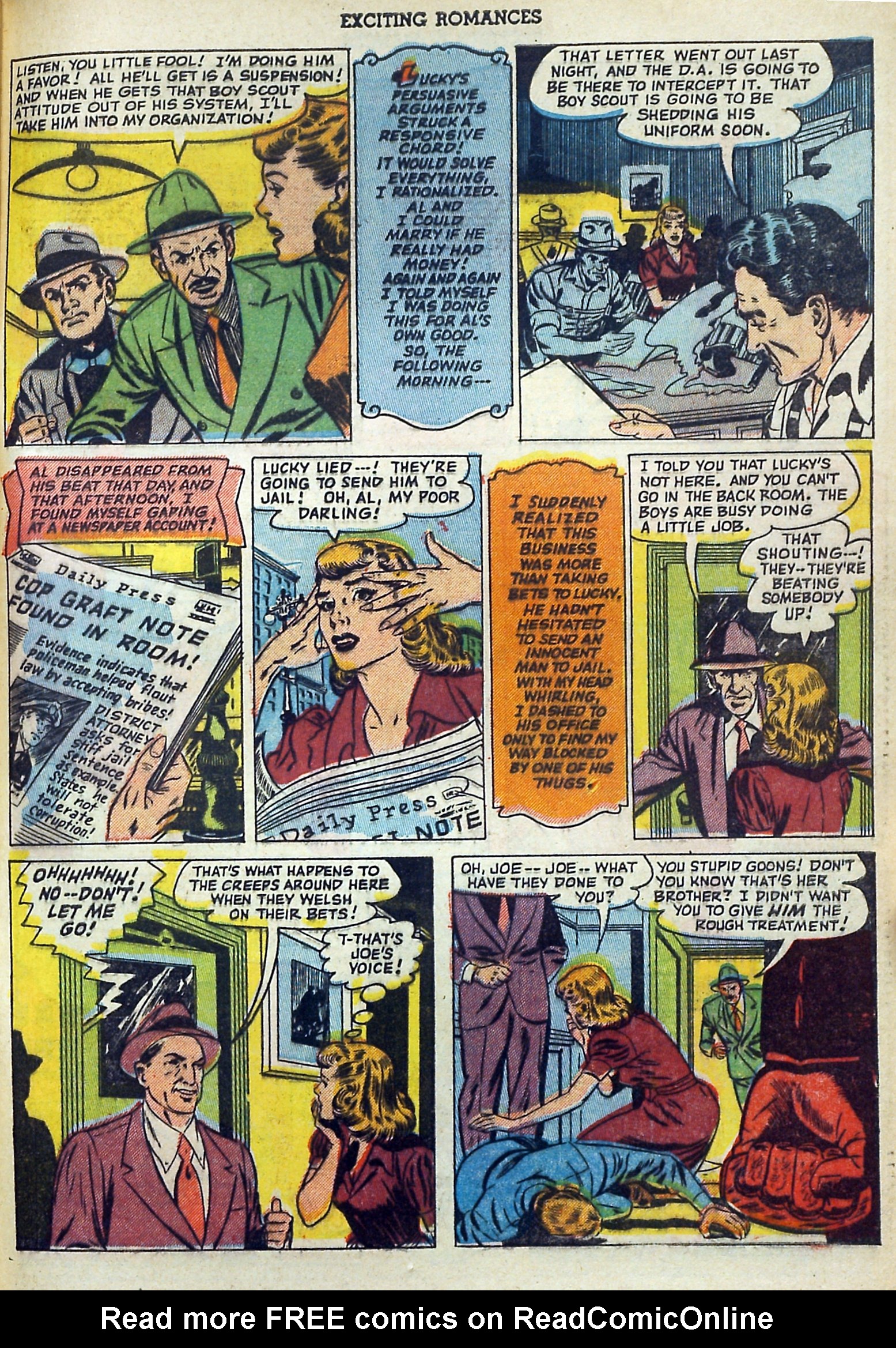 Read online Exciting Romances comic -  Issue #8 - 33