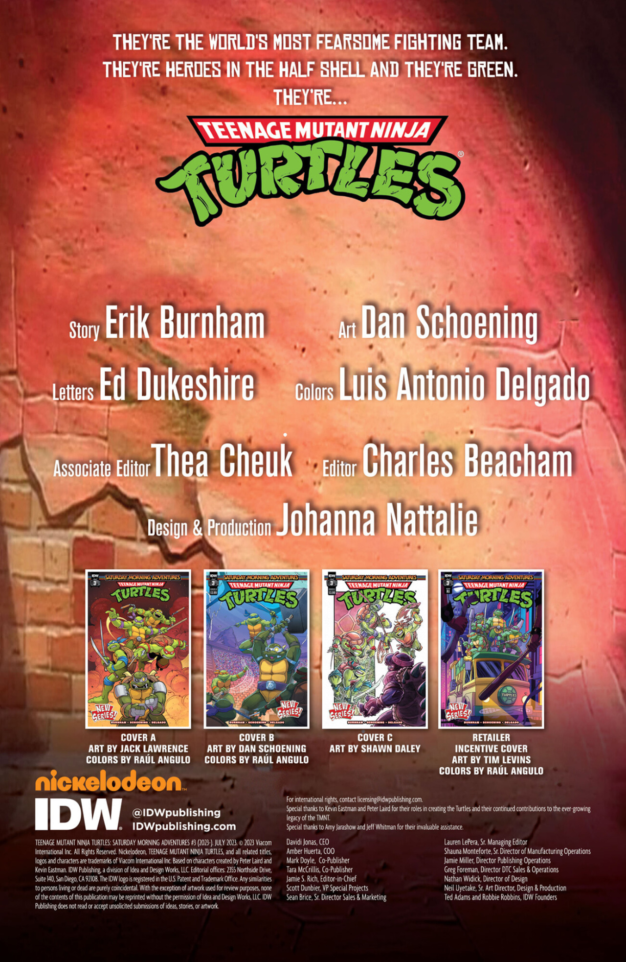 Read online Teenage Mutant Ninja Turtles: Saturday Morning Adventures Continued comic -  Issue #3 - 2