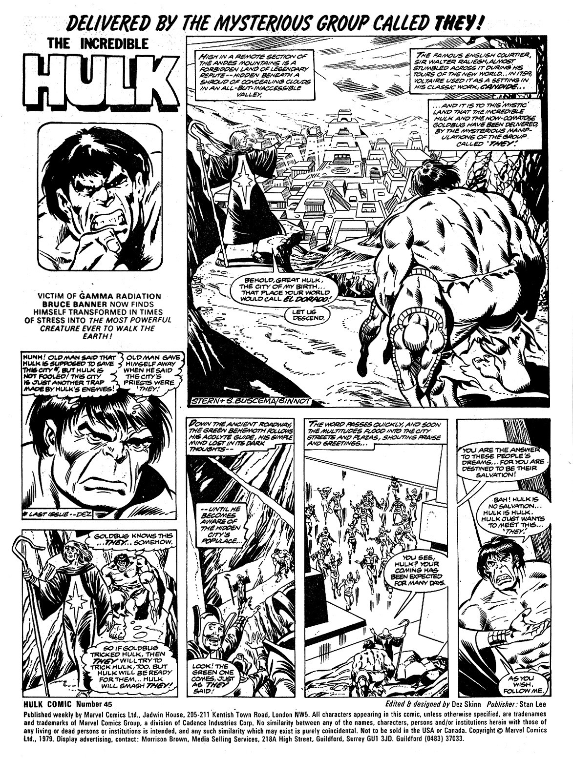 Read online Hulk Comic comic -  Issue #45 - 2