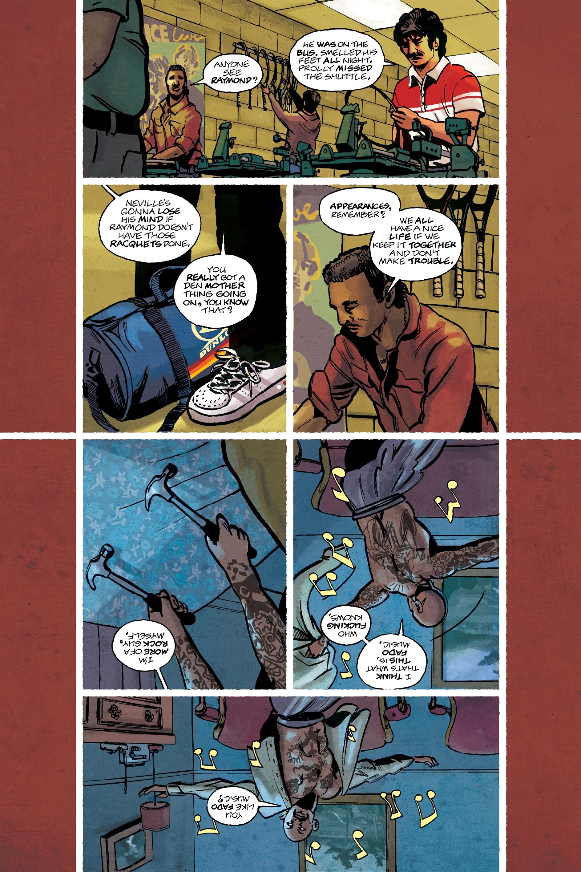 Read online Stringer: A Crime Thriller comic -  Issue # TPB - 32