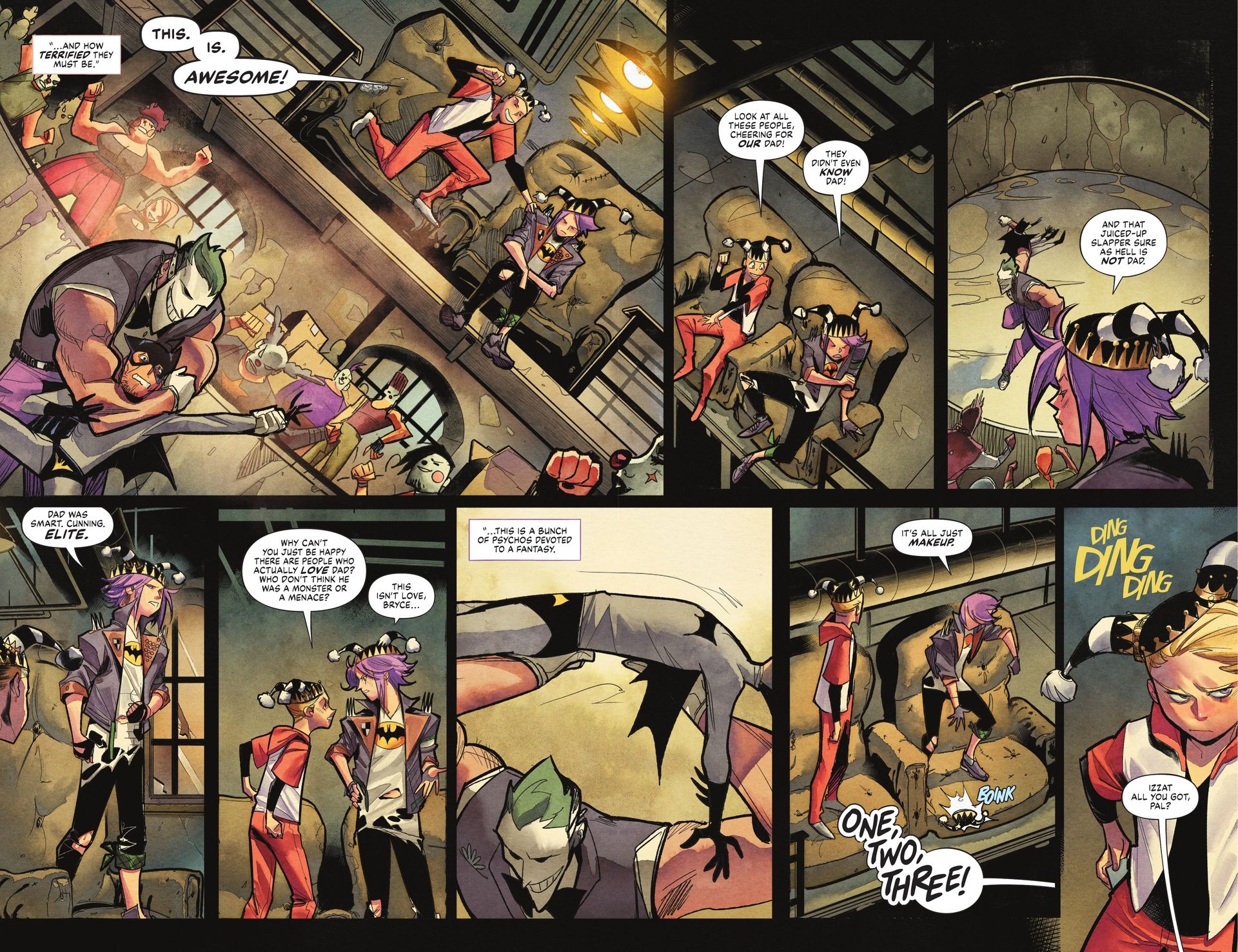 Read online Batman: White Knight Presents - Generation Joker comic -  Issue #3 - 5