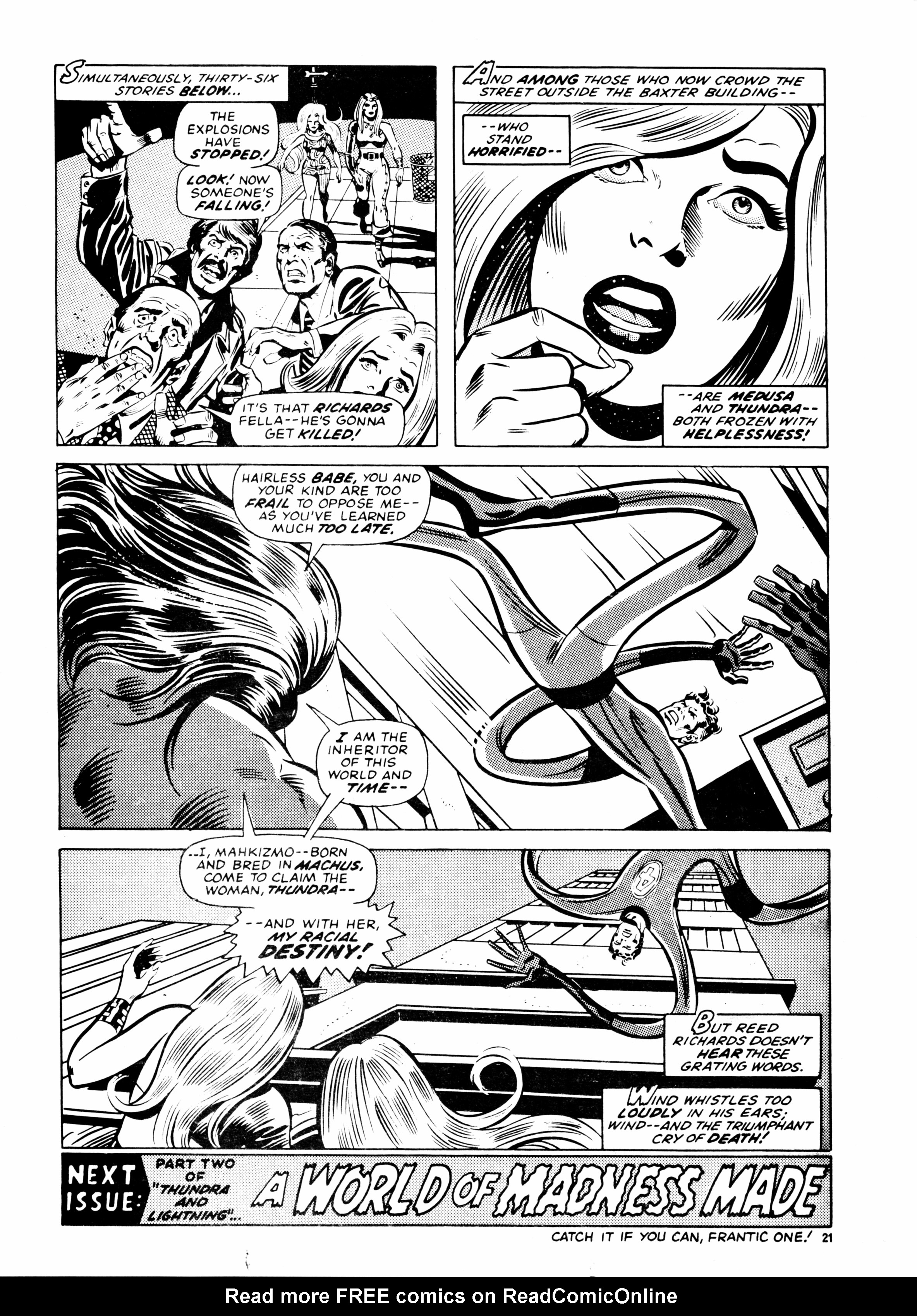 Read online Fantastic Four (1982) comic -  Issue #19 - 20