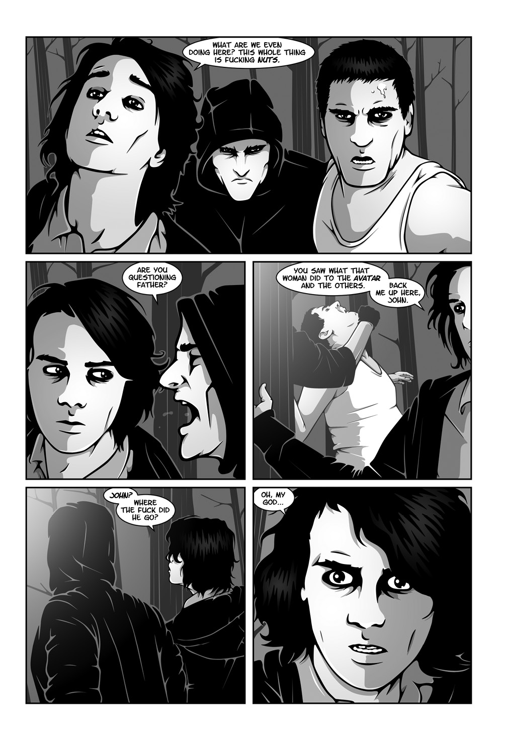 Read online Hollow Girl comic -  Issue #8 - 34