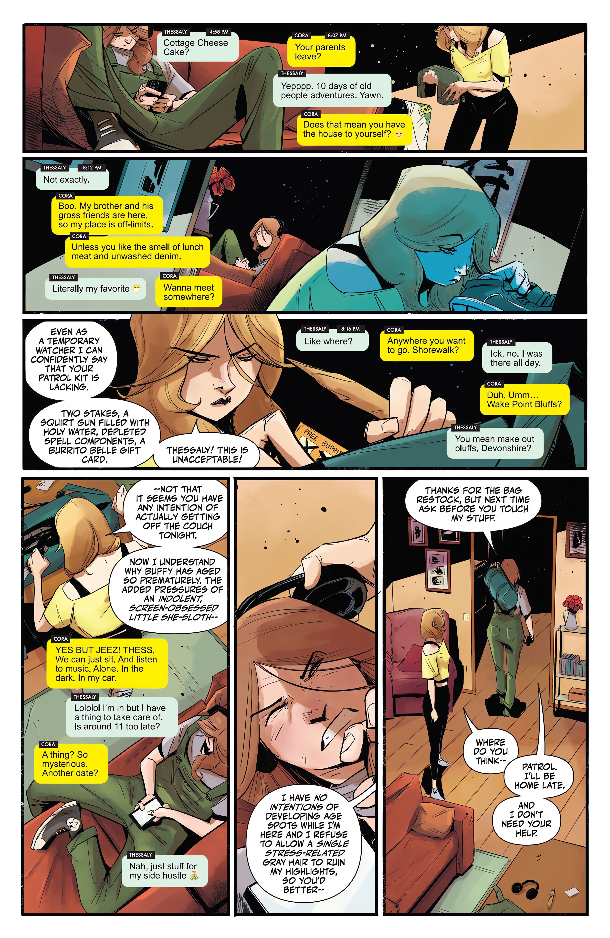 Read online Buffy the Last Vampire Slayer (2023) comic -  Issue #1 - 11