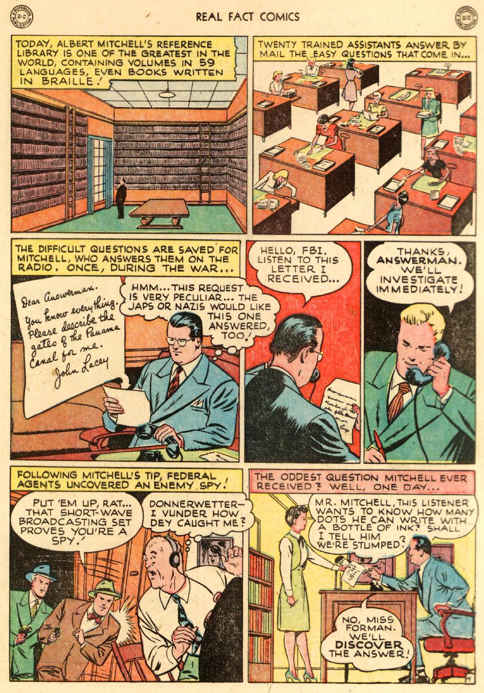 Read online Real Fact Comics comic -  Issue #11 - 13