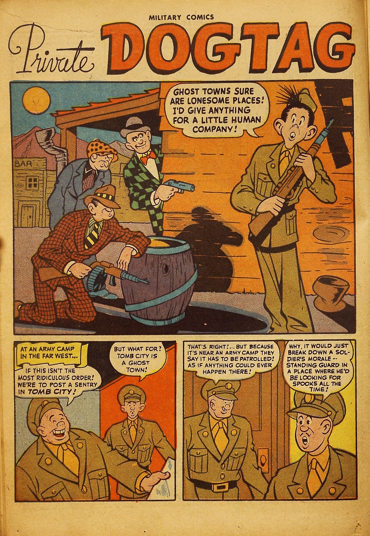 Read online Military Comics comic -  Issue #36 - 18