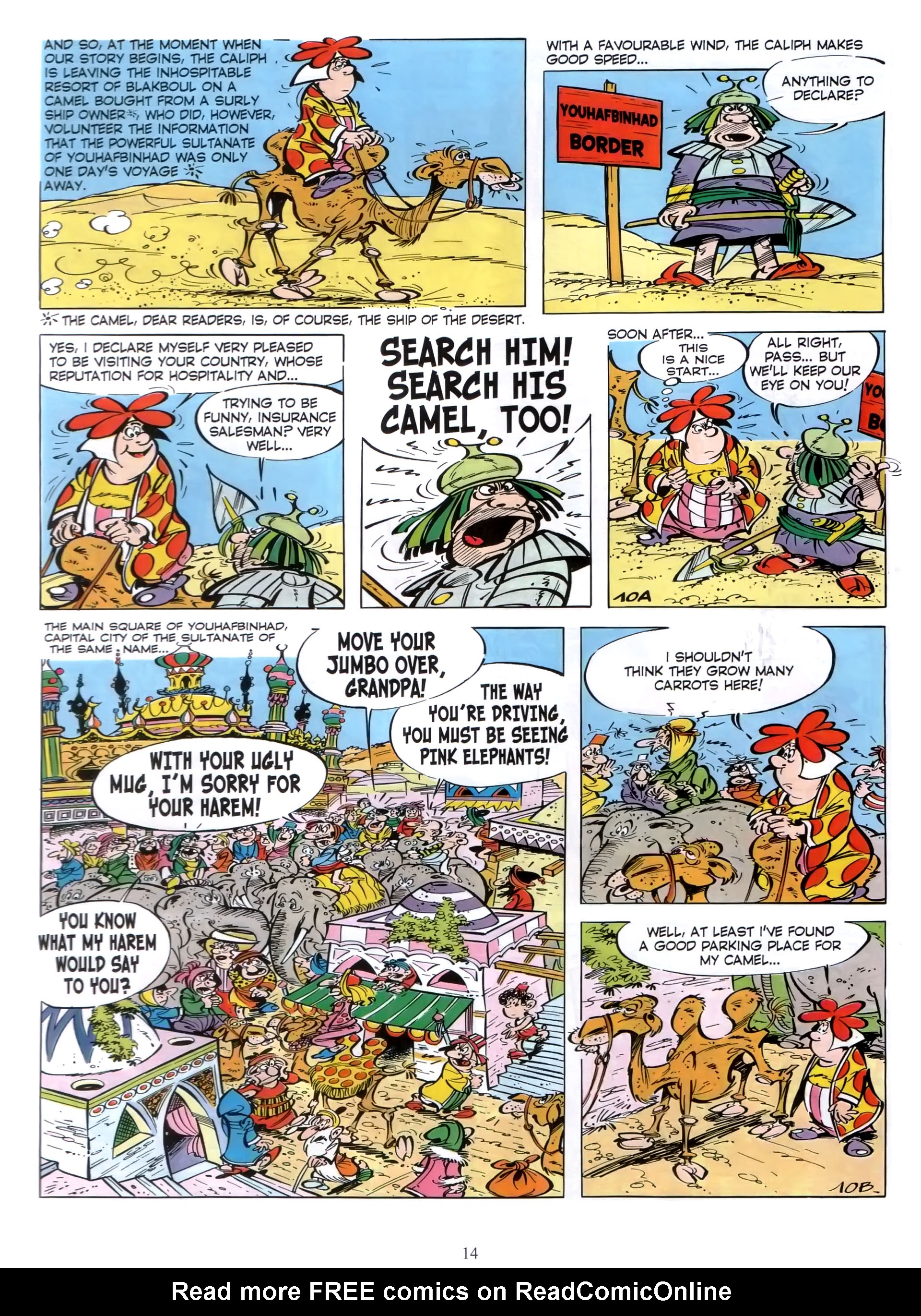 Read online Iznogoud comic -  Issue #5 - 12