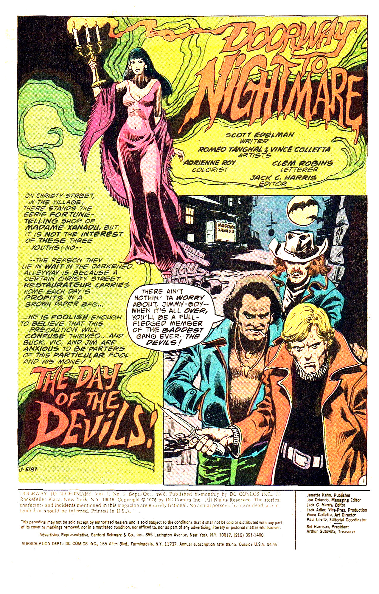 Read online Doorway to Nightmare comic -  Issue #5 - 3