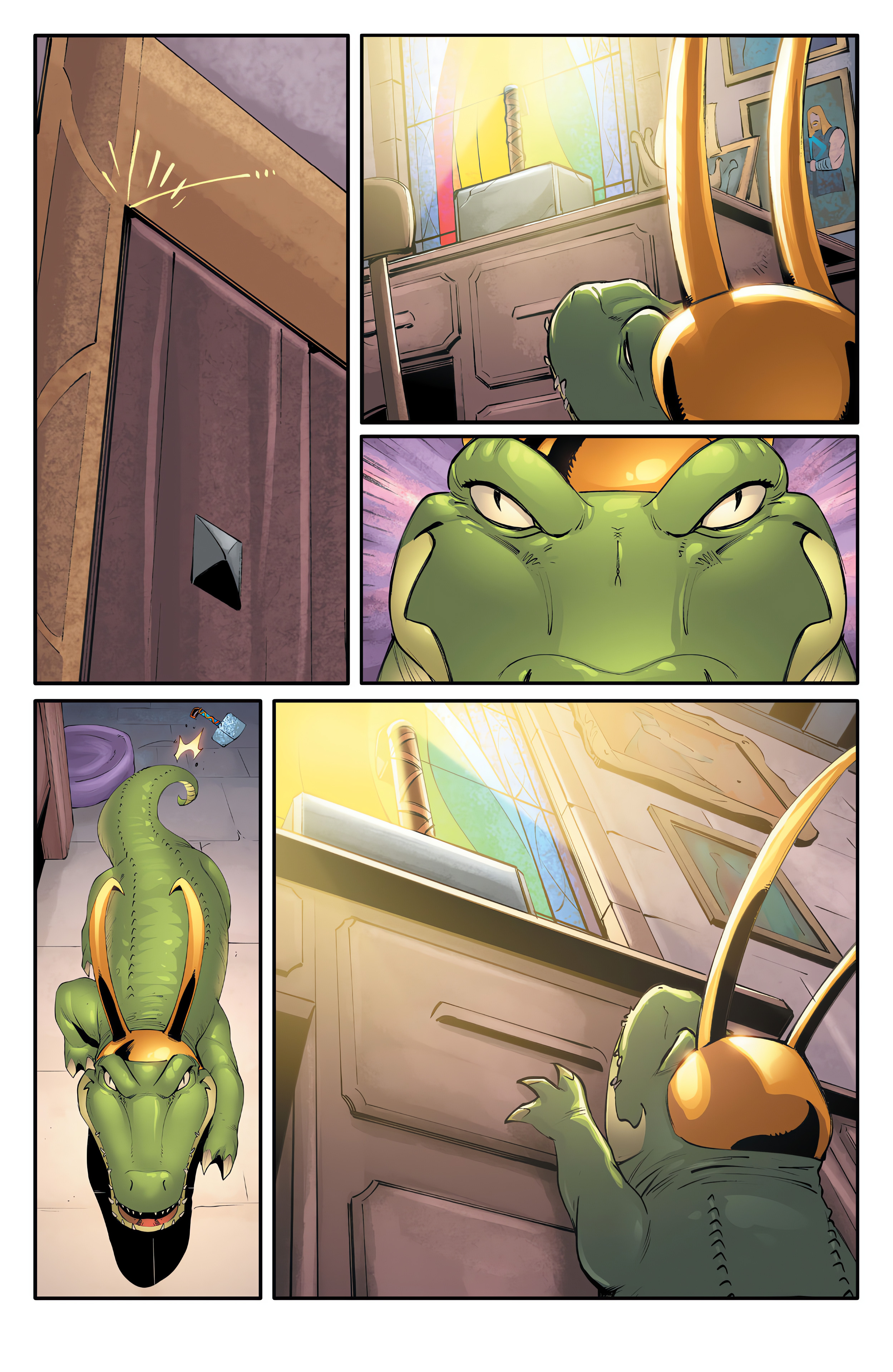 Read online Alligator Loki comic -  Issue #1 - 6