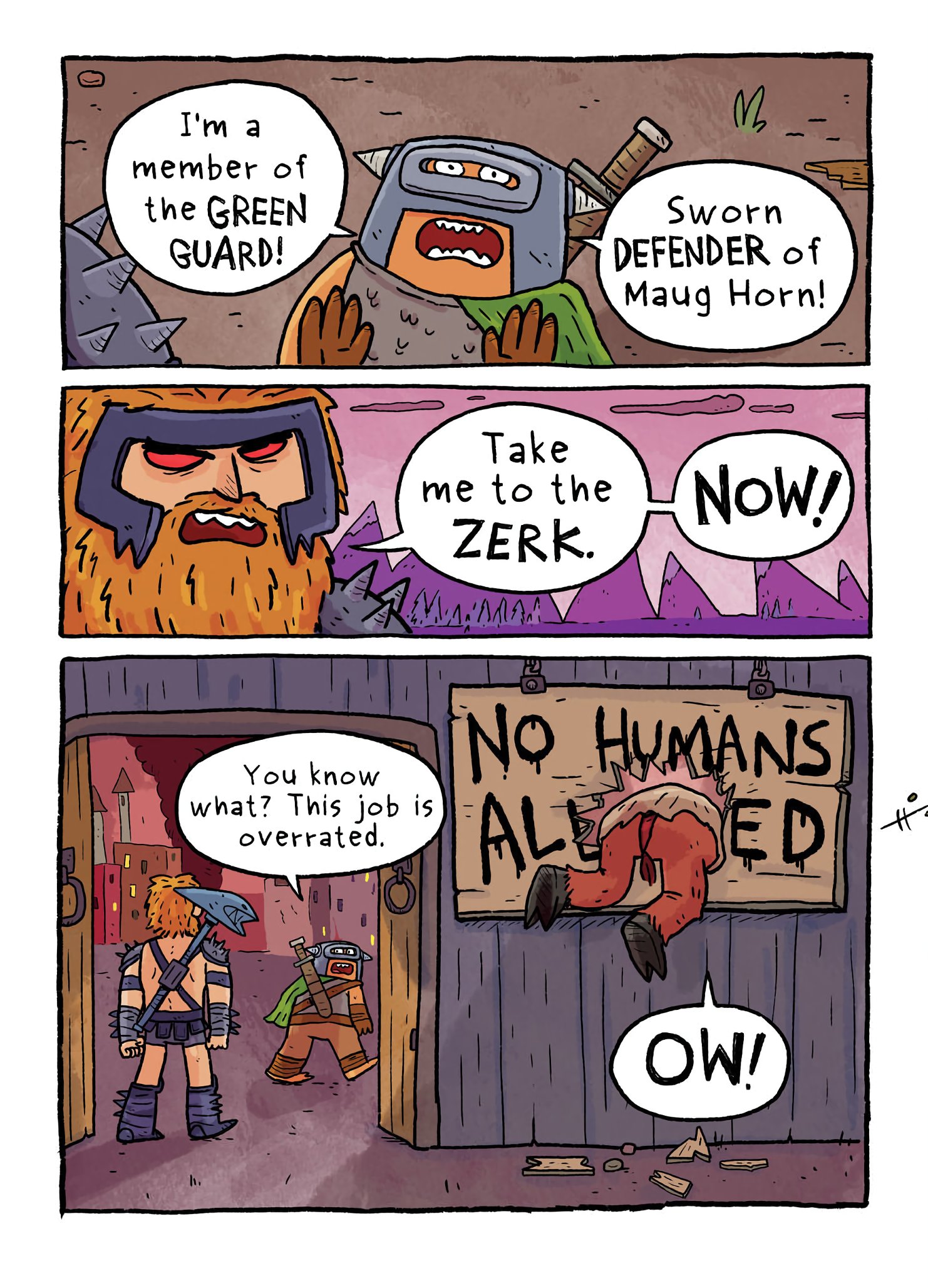 Read online Barb the Last Berzerker comic -  Issue # TPB 2 (Part 2) - 20