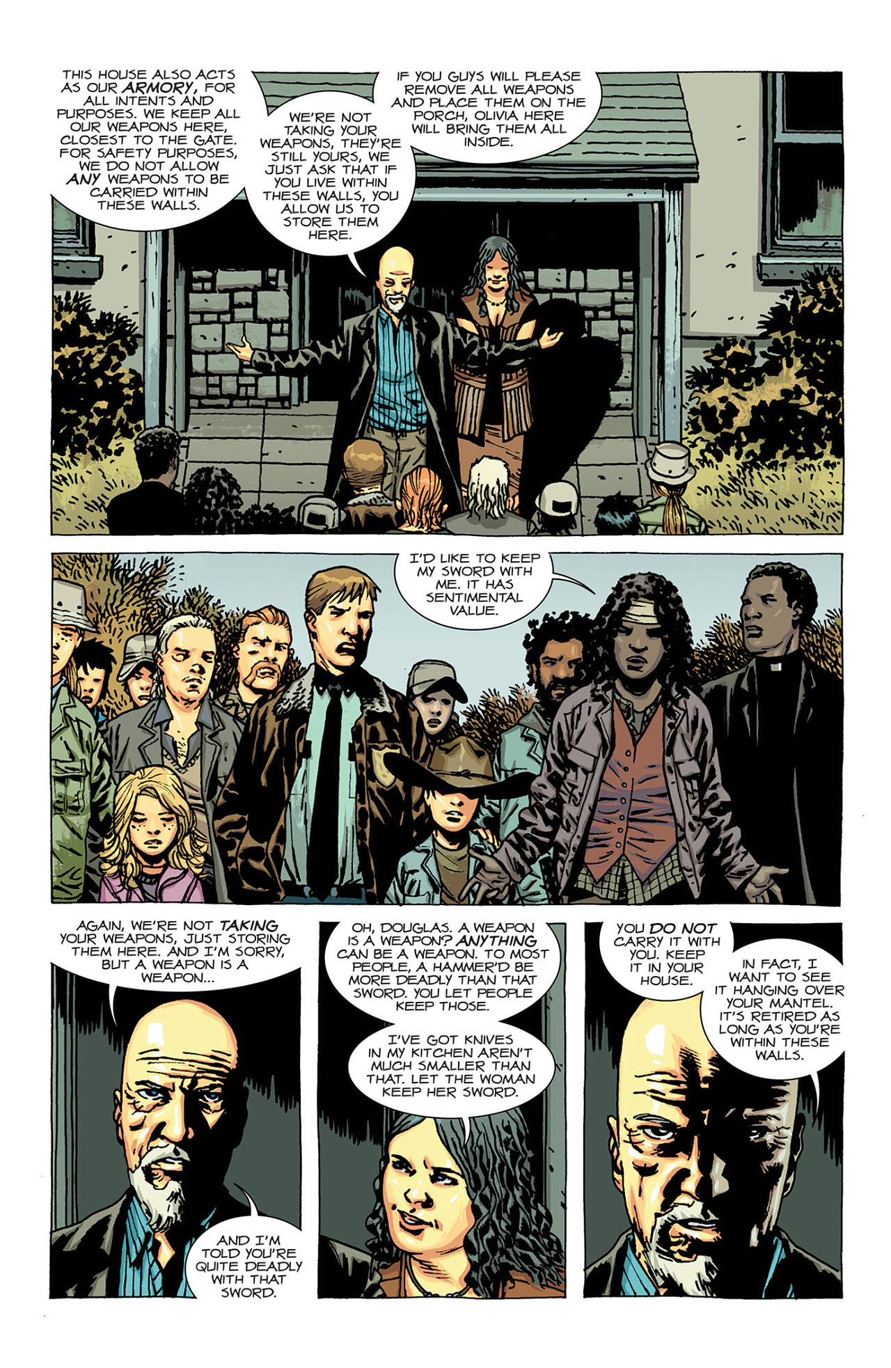 Read online The Walking Dead Deluxe comic -  Issue #71 - 8