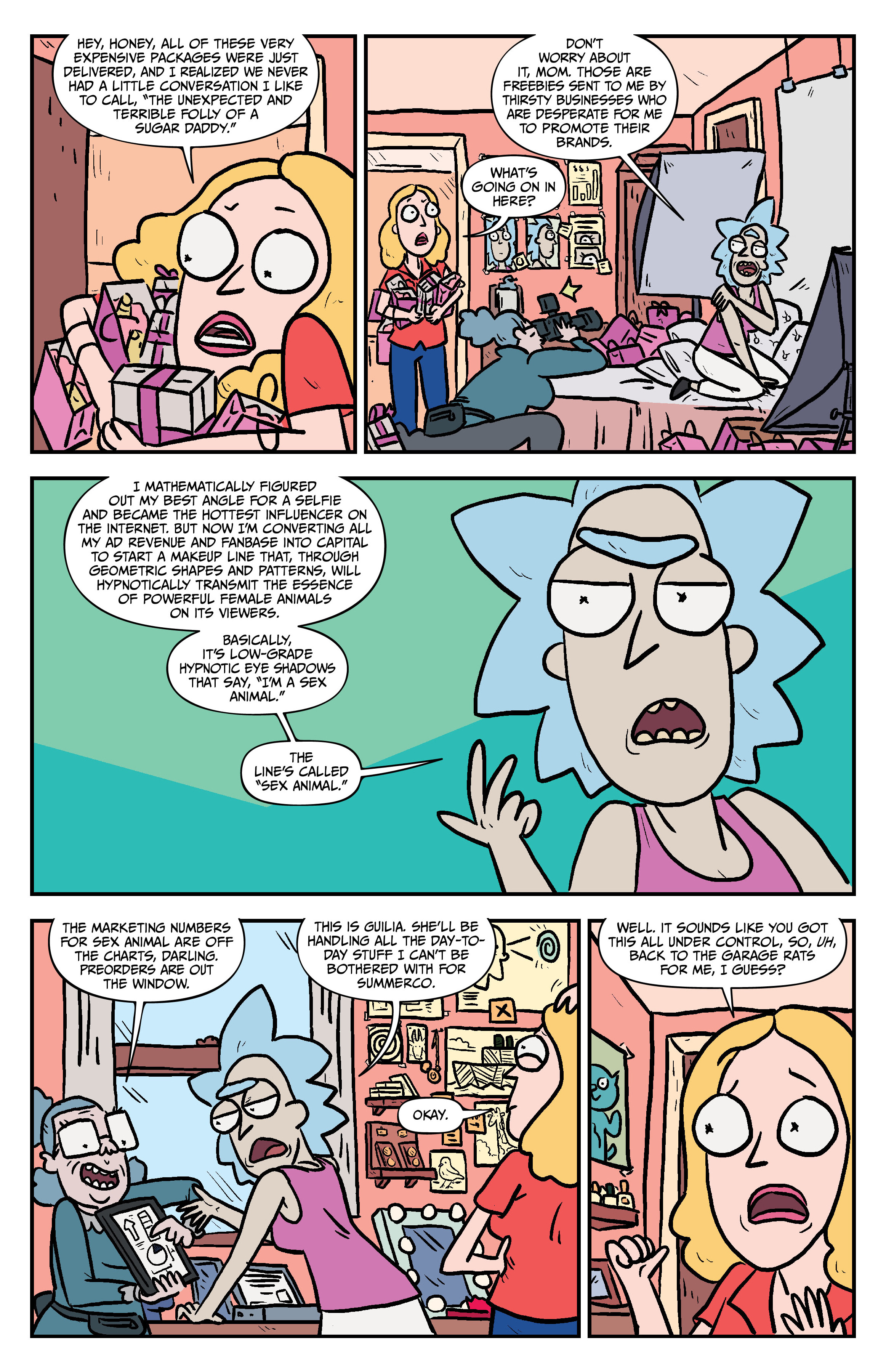 Read online Rick and Morty Deluxe Edition comic -  Issue # TPB 8 (Part 1) - 92