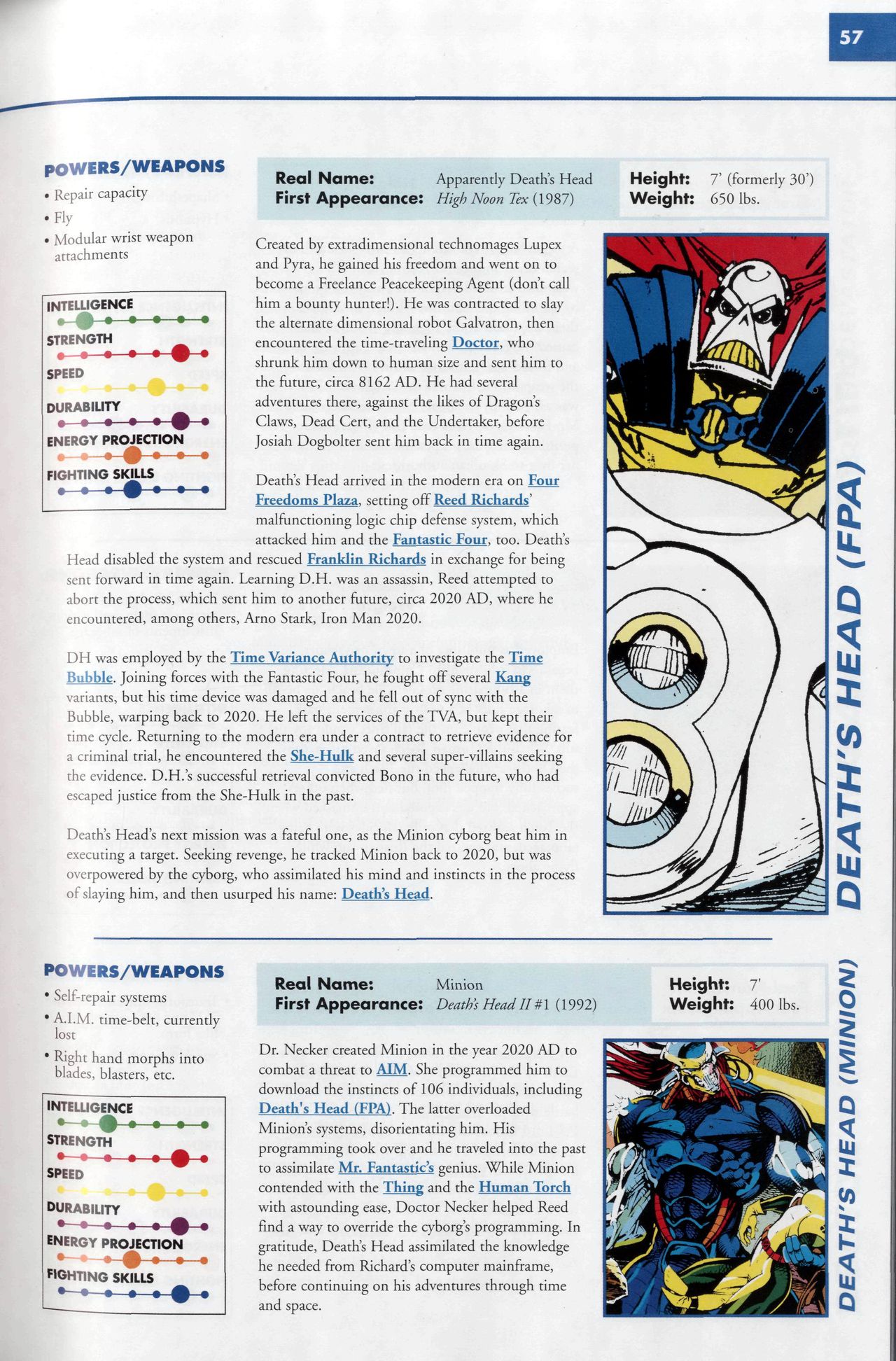 Read online Marvel Encyclopedia comic -  Issue # TPB 6 - 60