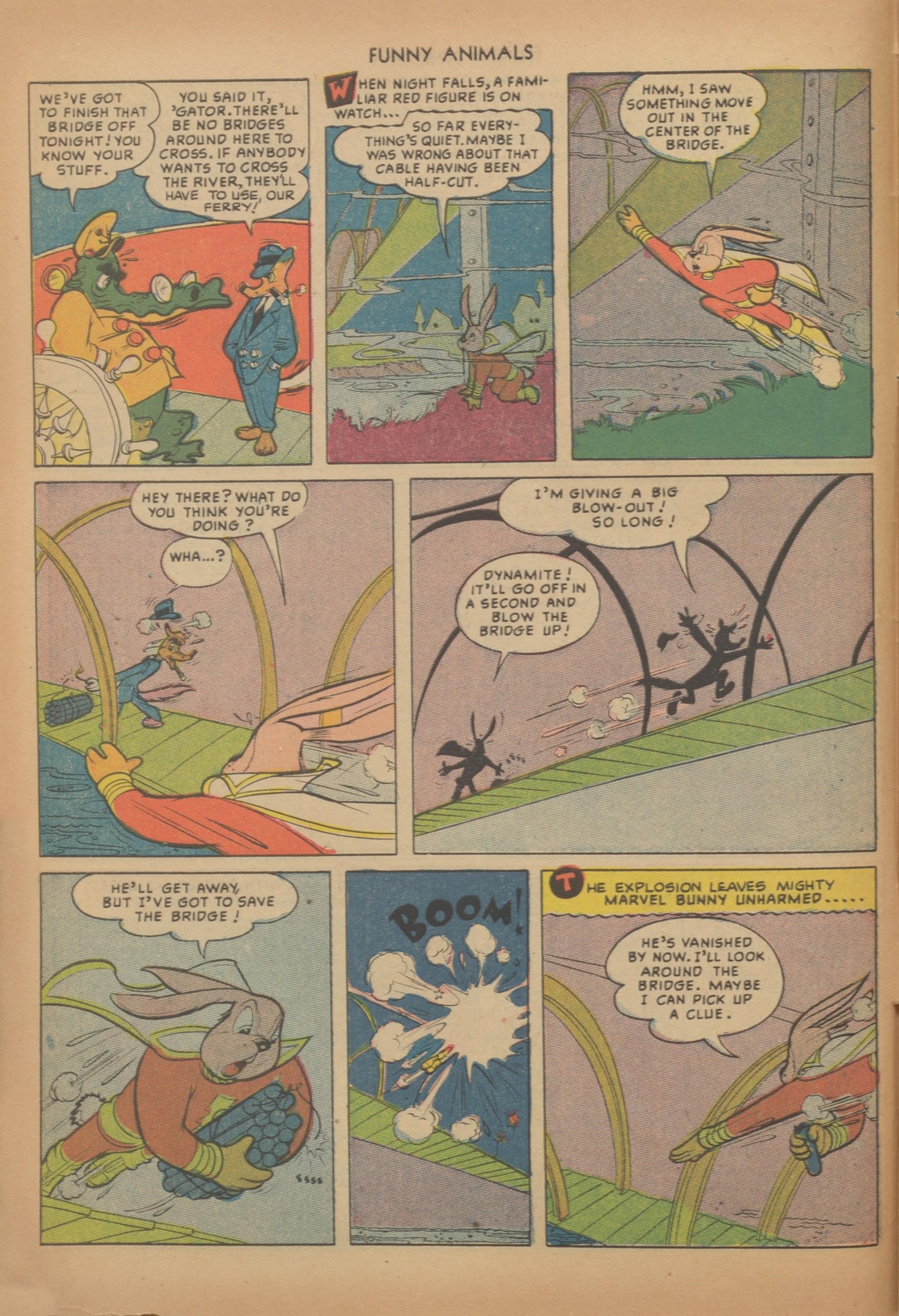 Read online Fawcett's Funny Animals comic -  Issue #64 - 6