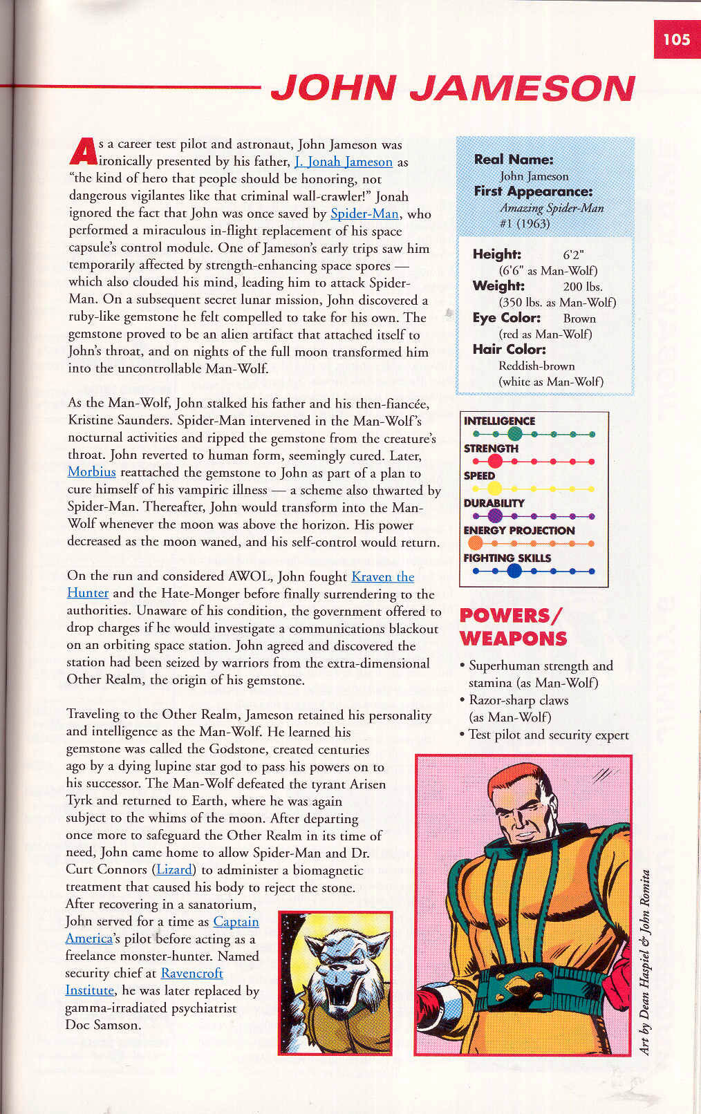 Read online Marvel Encyclopedia comic -  Issue # TPB 4 - 105