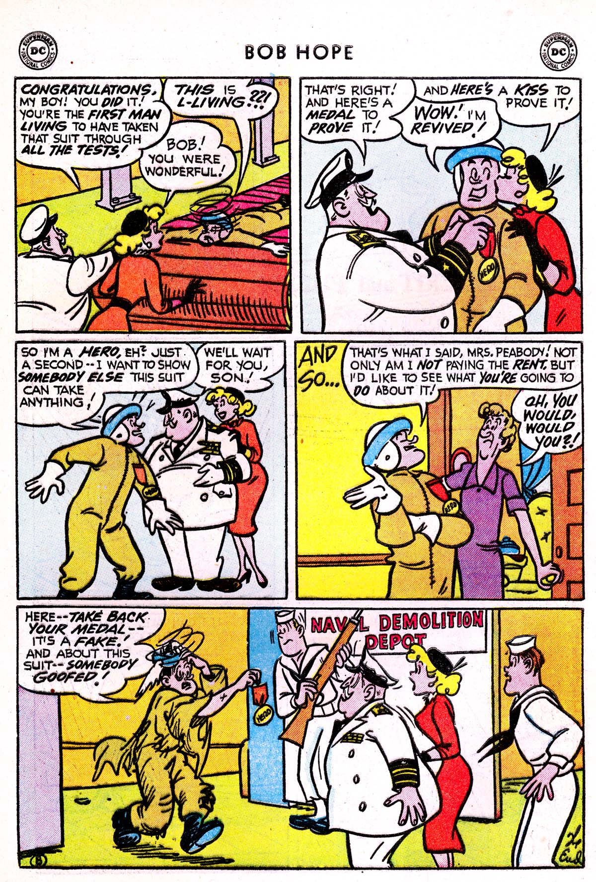 Read online The Adventures of Bob Hope comic -  Issue #34 - 32